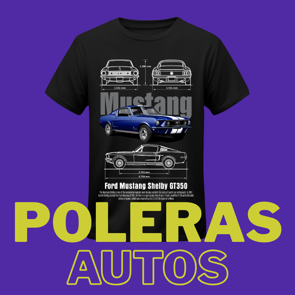 Poleras Autos