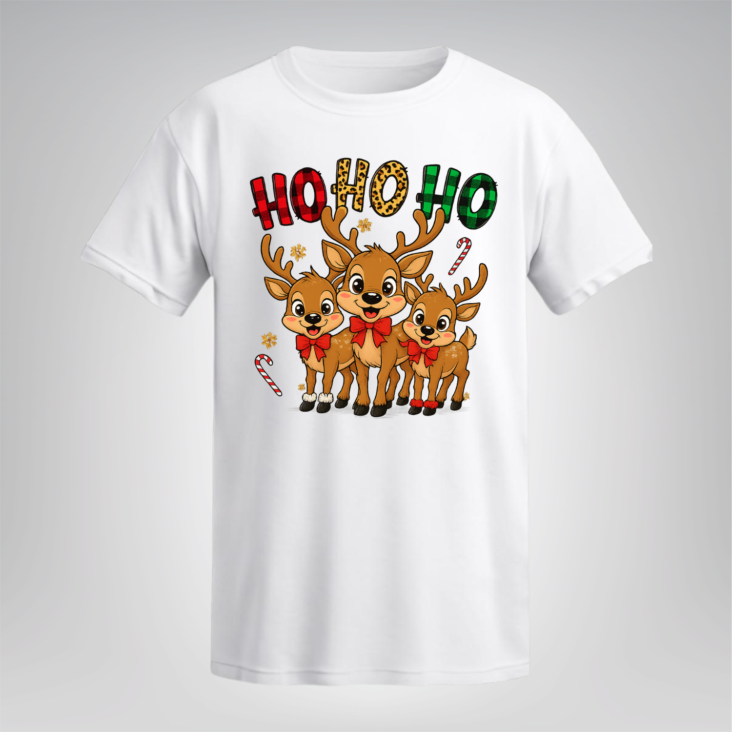 Polera Renos Ho Ho Ho