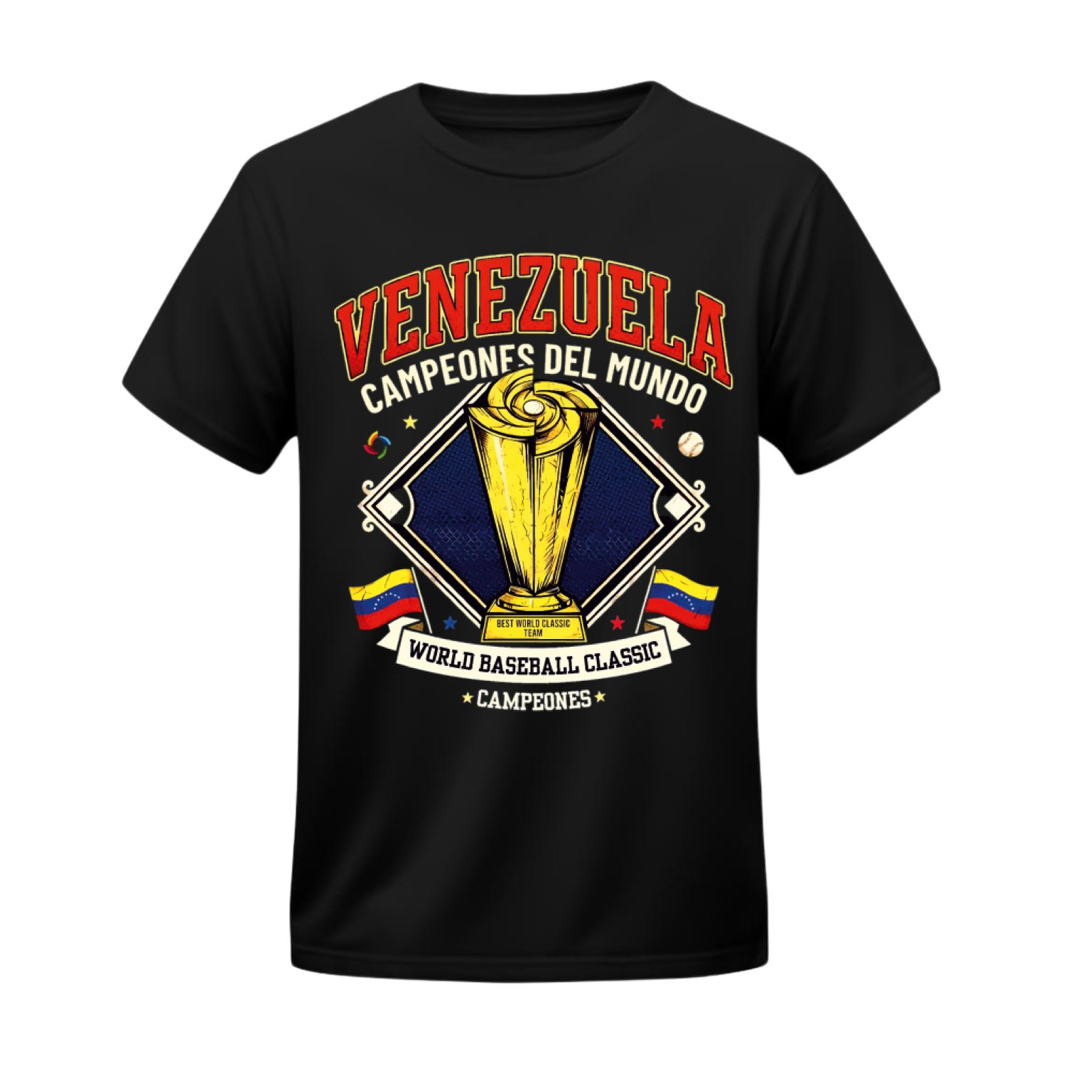 Polera Venezuela Vintage Glory – World Baseball Classic