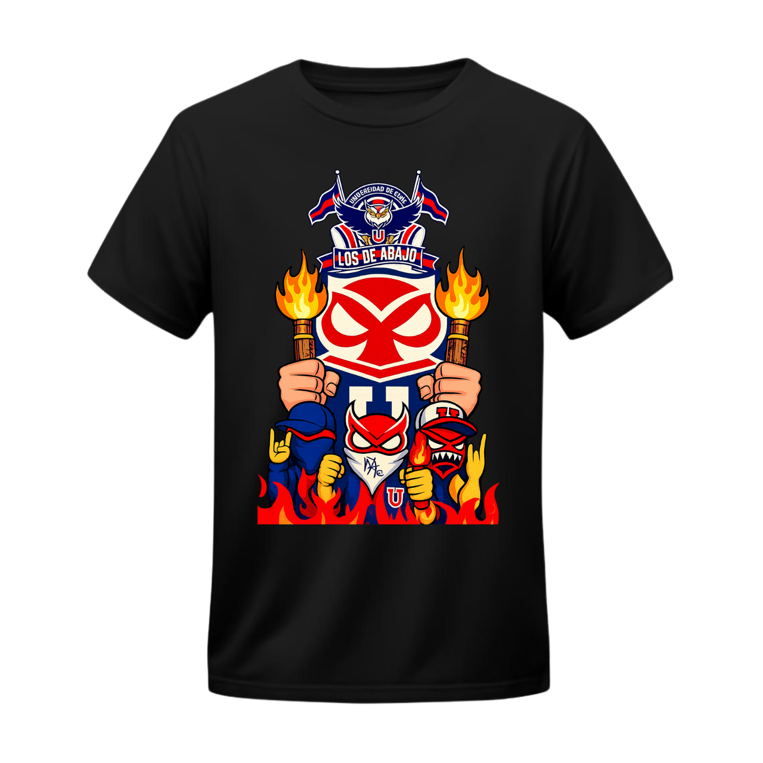 Polera Los de Abajo – Universidad de Chile