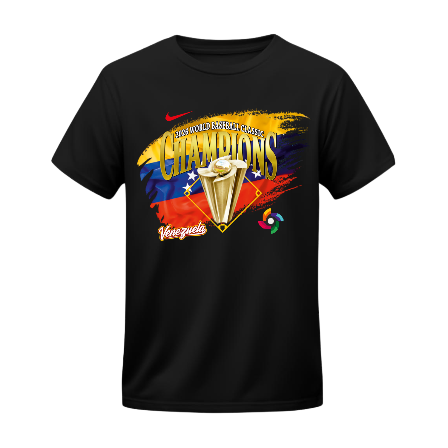 Polera Venezuela Campeón 2026 – World Baseball Classic