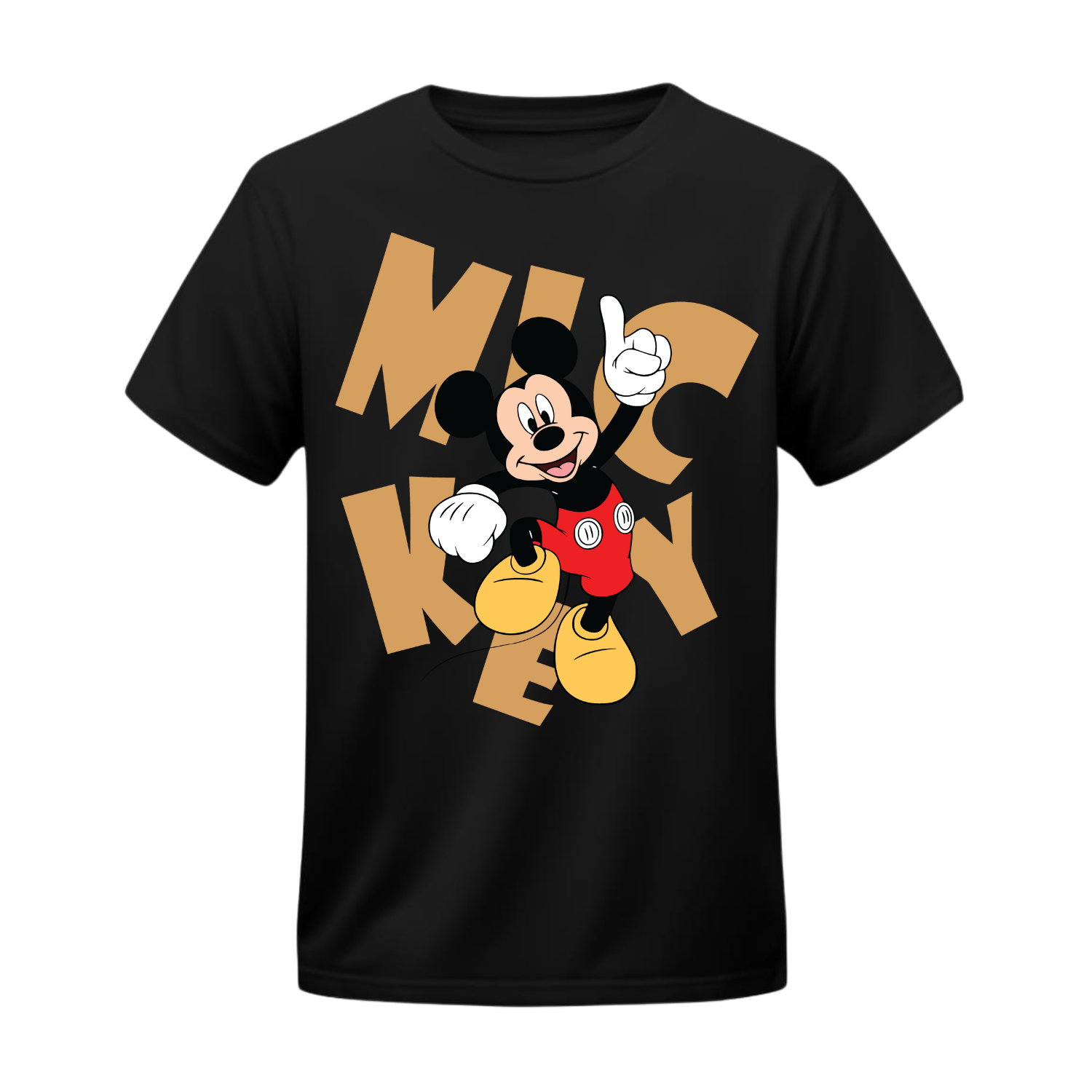 Polera Mickey Tipográfico – Disney