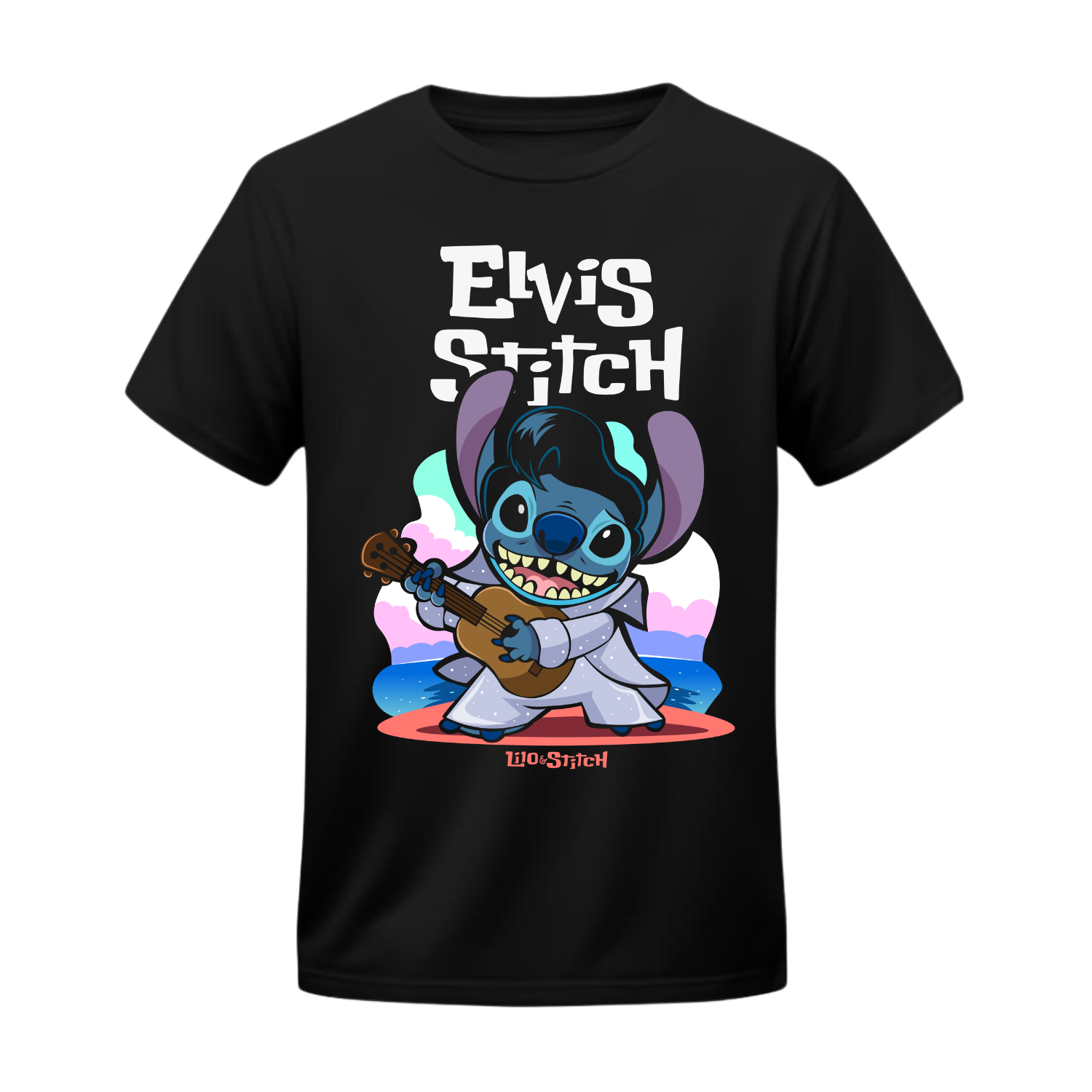 Polera Elvis Stitch – Lilo & Stitch