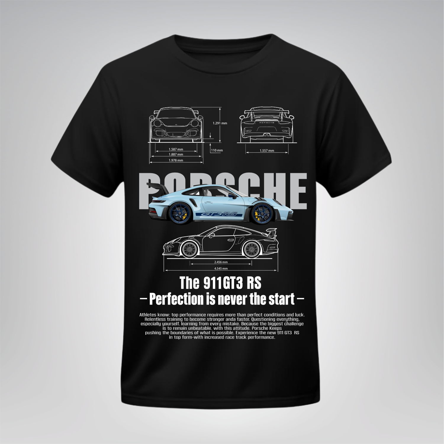 Polera 911 GT3 RS- Porsche