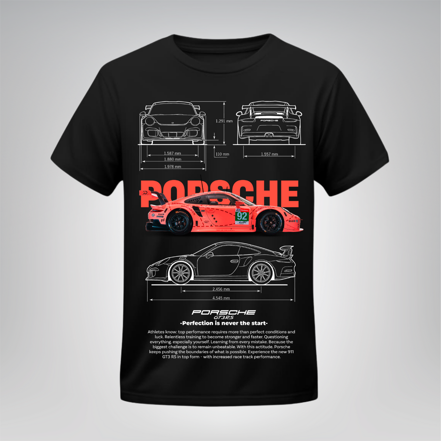 Polera Porsche 911 GT3 RS – Racing Edition