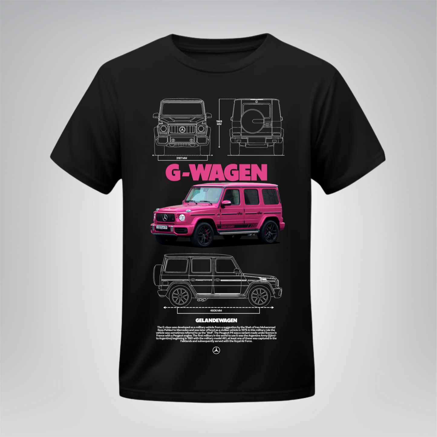 Polera G-Wagen Rosa – Mercedes-Benz