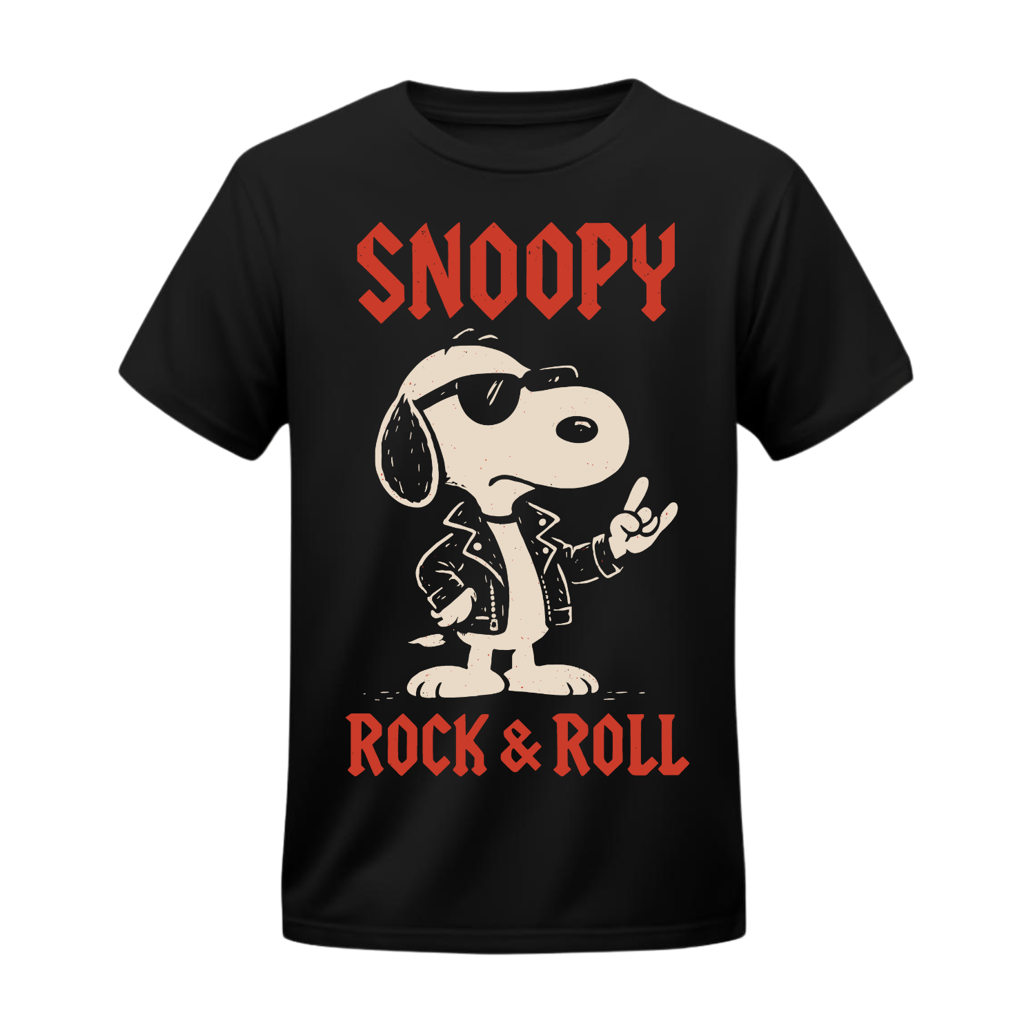 Polera Snoopy Rock & Roll – Peanuts