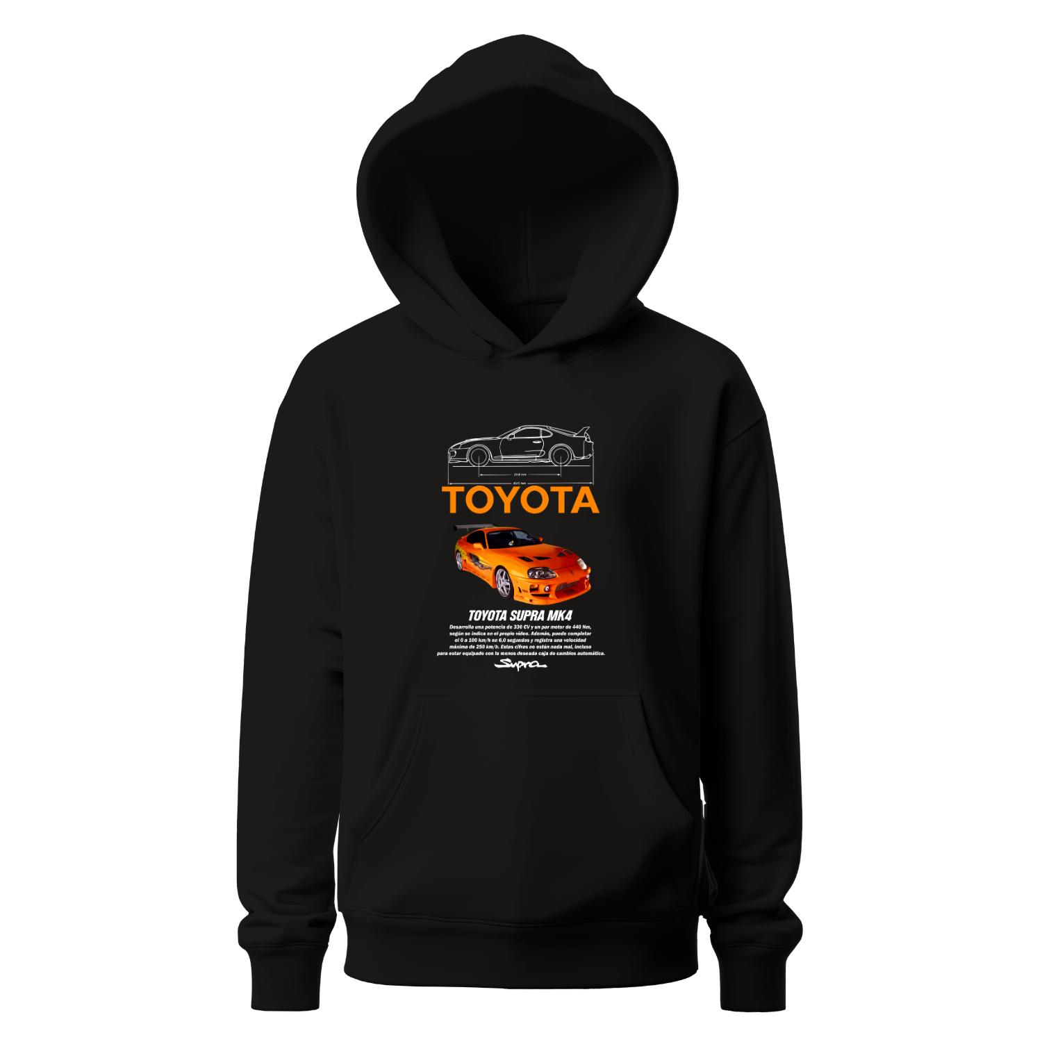 Polerón Supra MK4 Orange – Toyota