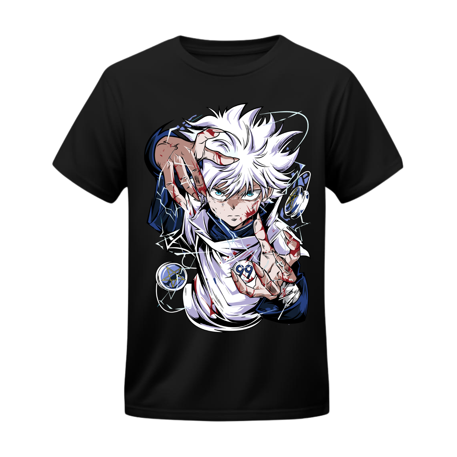 Polera Killua Instinto Zoldyck – Hunter x Hunter