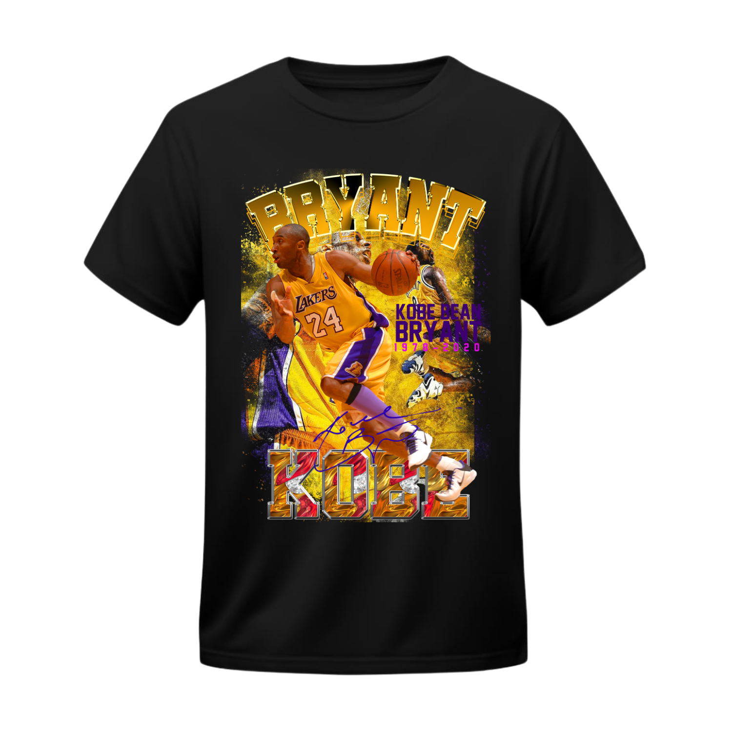 Polera Kobe Bryant "Black Mamba" – NBA