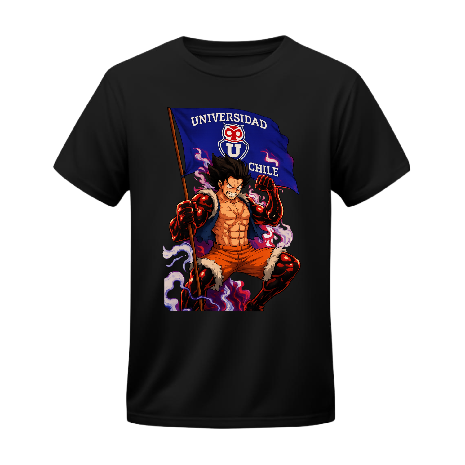 Polera Luffy Gear Fourth – Universidad de Chile