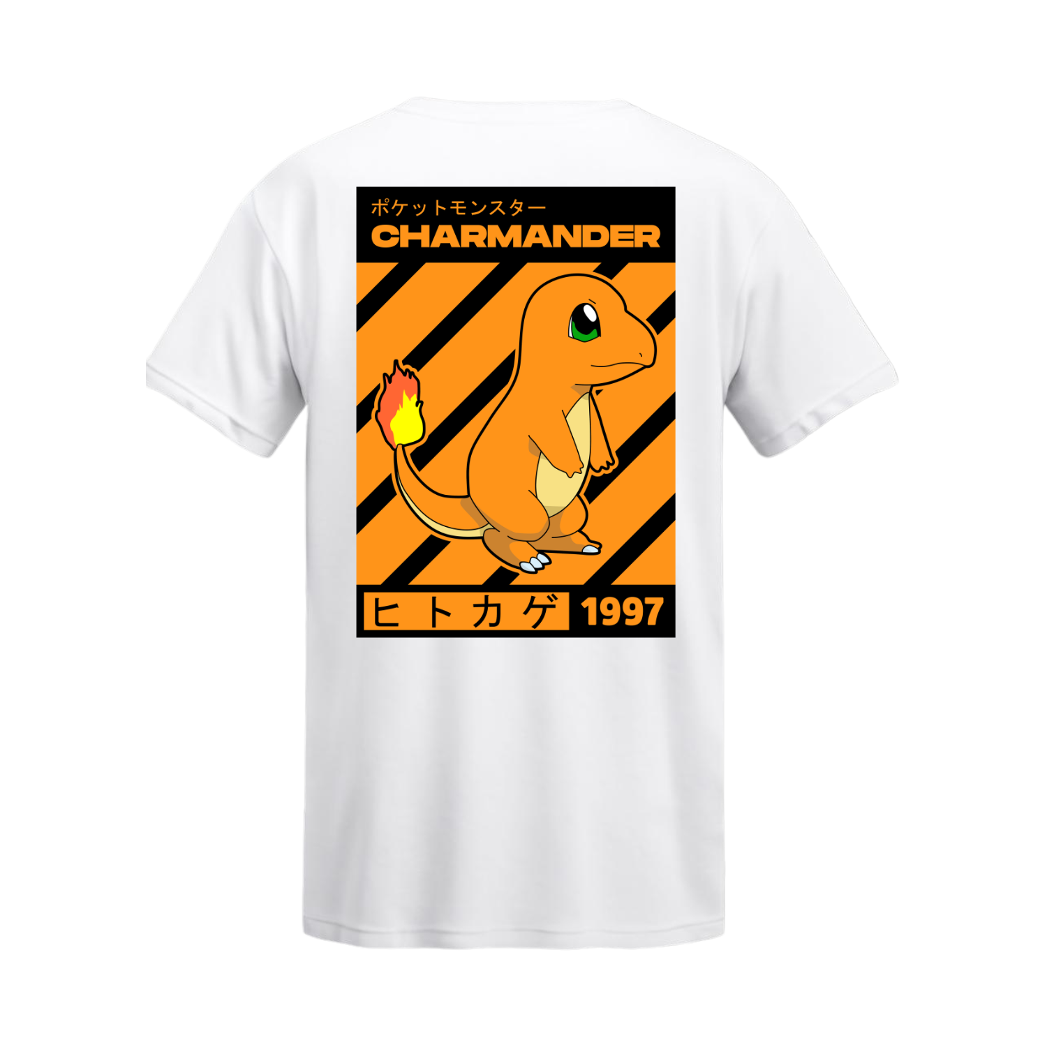 Polera Charizard Retro Kanji – Pokémon