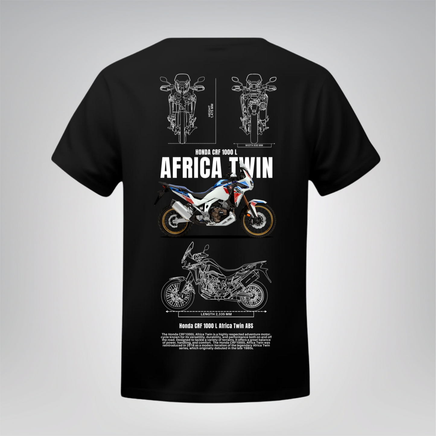 Polera Africa Twin – Honda