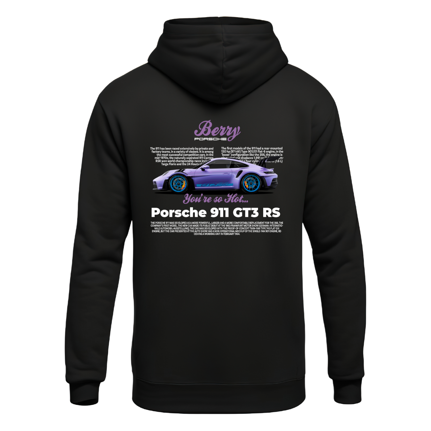 Polerón Porsche 911 GT3 RS Berry – Porsche