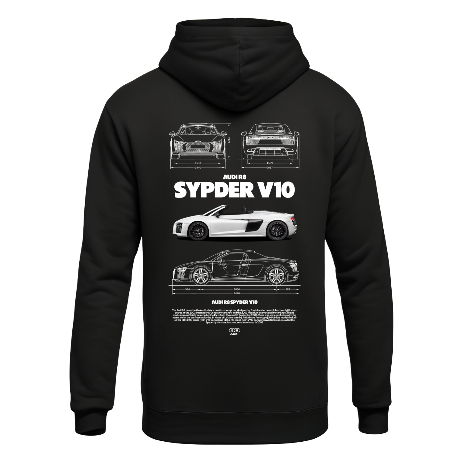 Polerón Audi R8 Spyder V10 – Audi