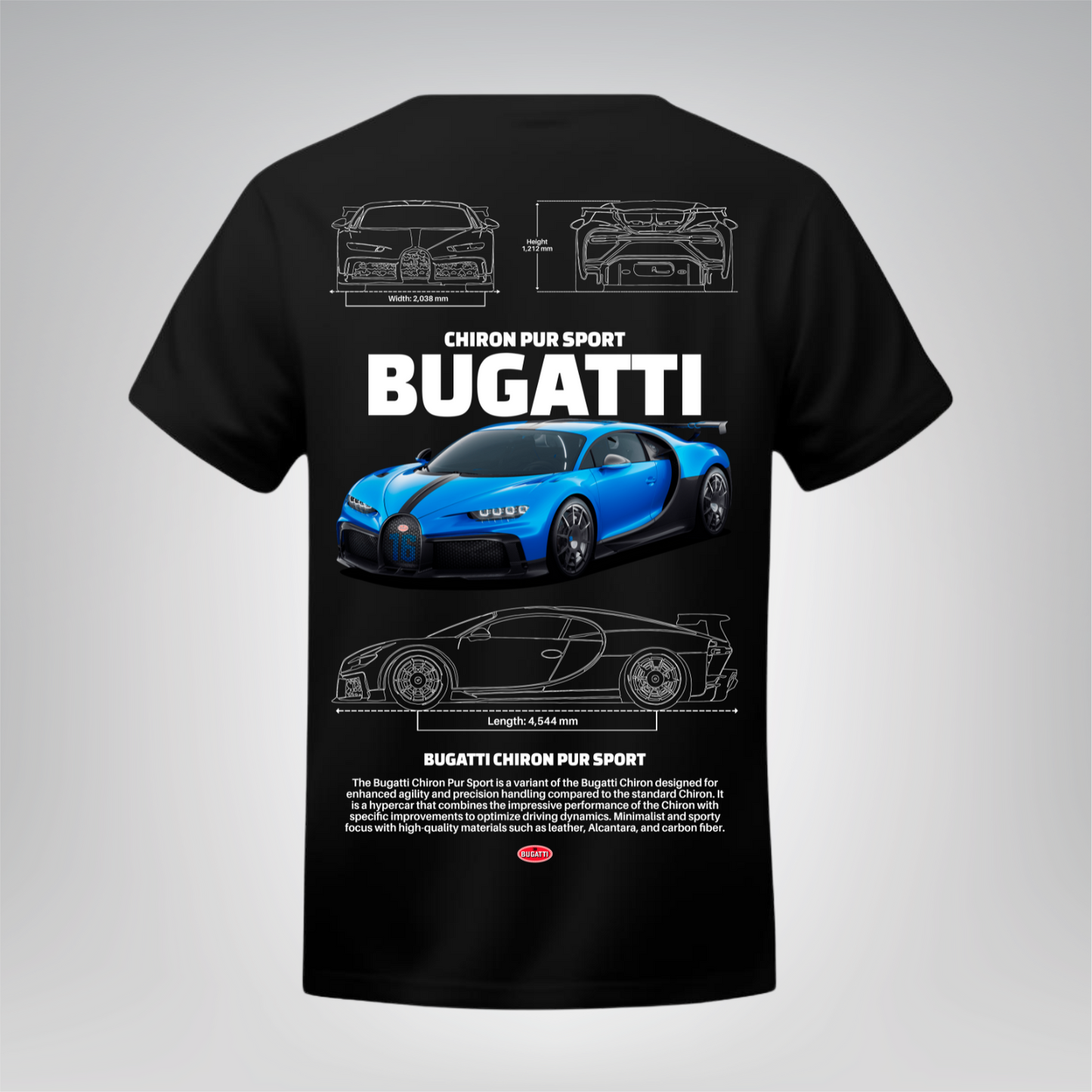 Polera Chiron Pur Sport – Bugatti