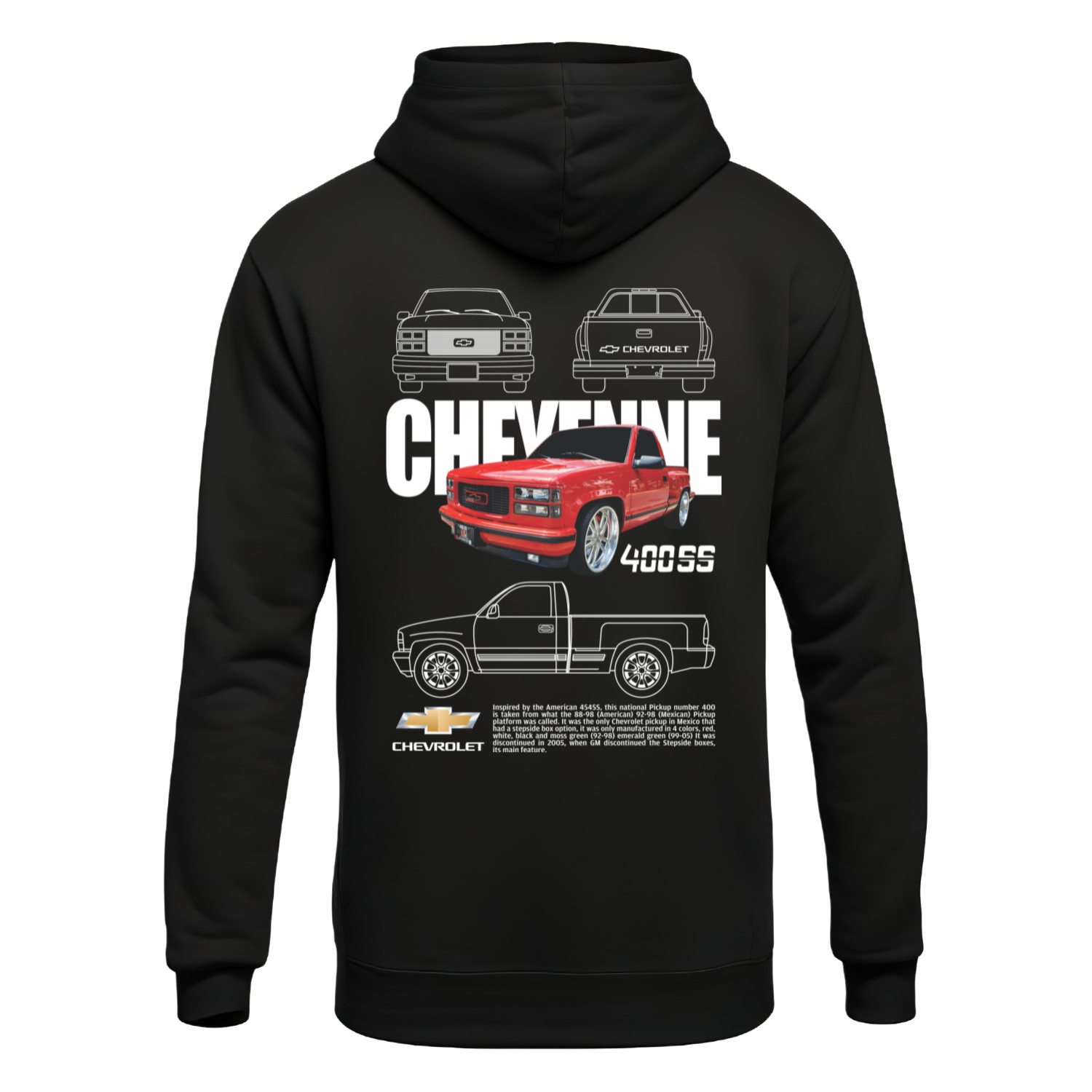 Polerón Chevrolet Cheyenne 400SS Heritage – Chevrolet