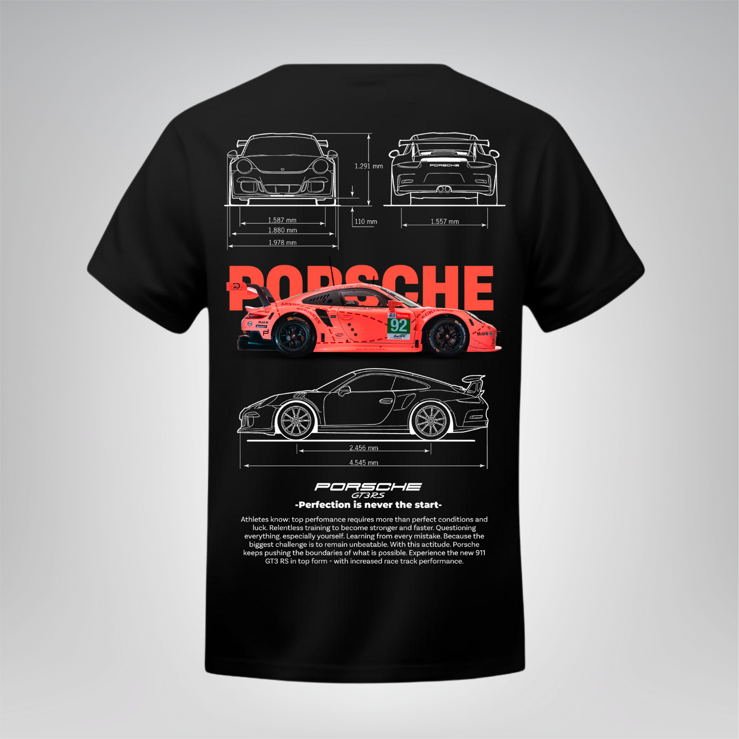Polera Porsche 911 GT3 RS – Racing Edition