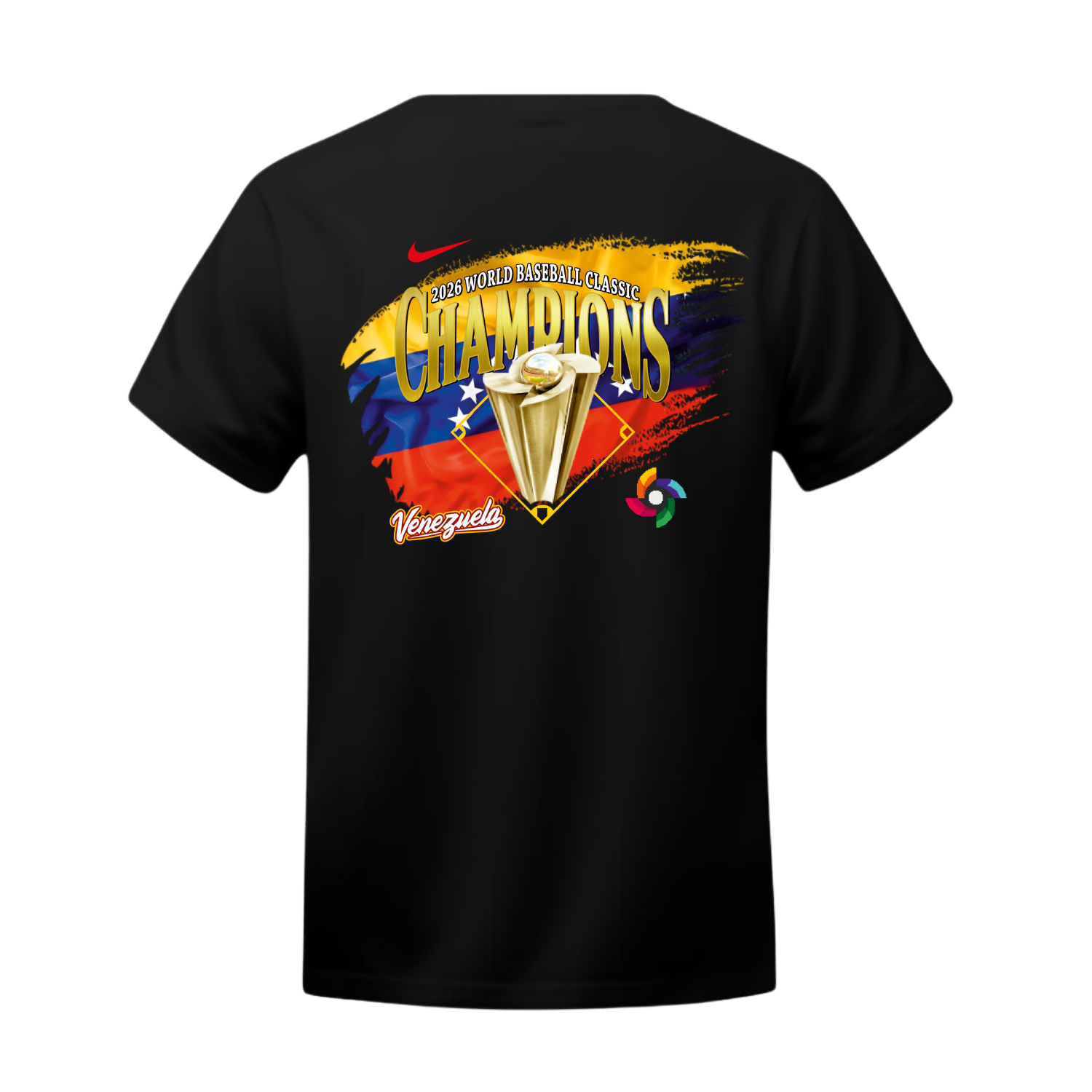 Polera Venezuela Campeón 2026 – World Baseball Classic