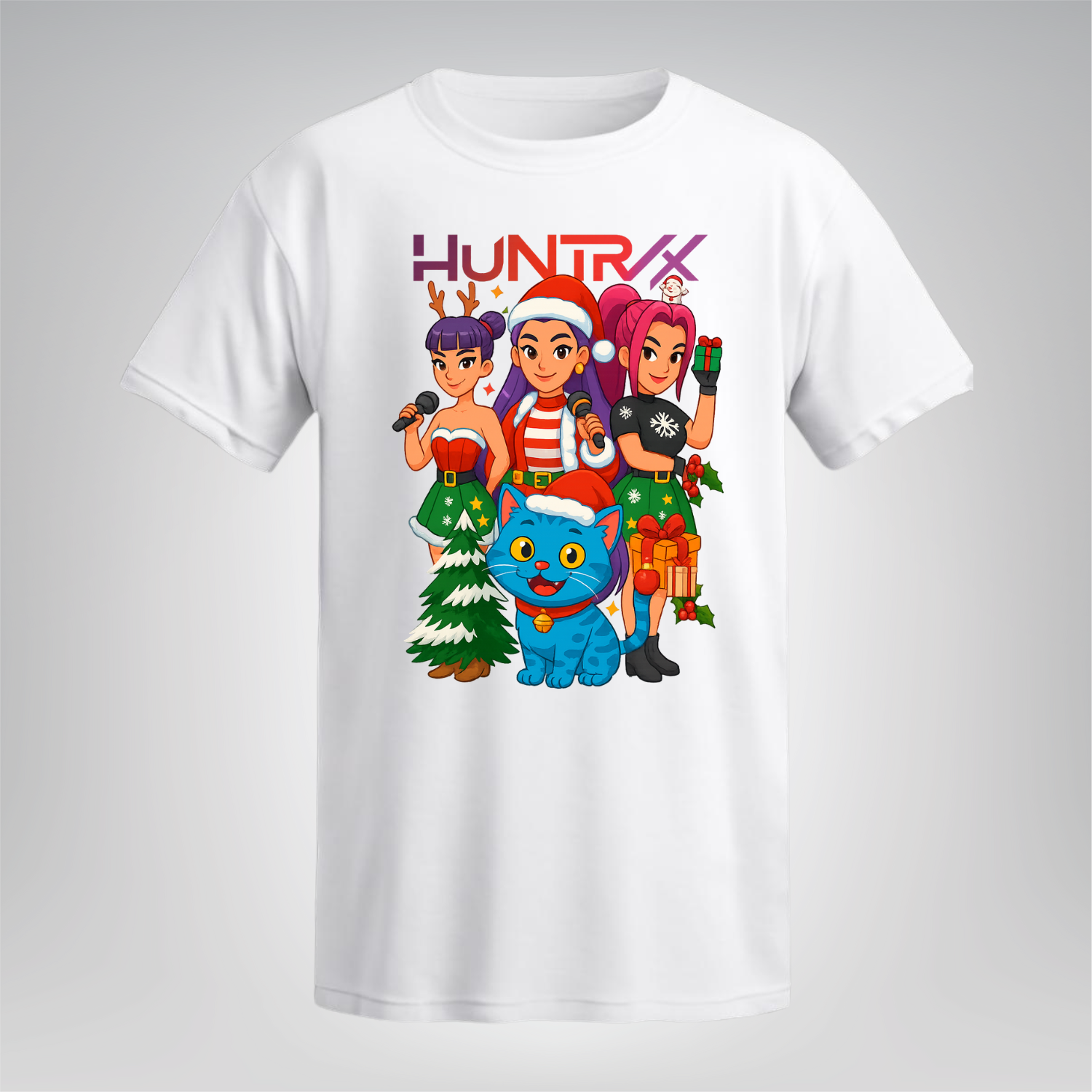 Polera Huntrix Spirit Navidad