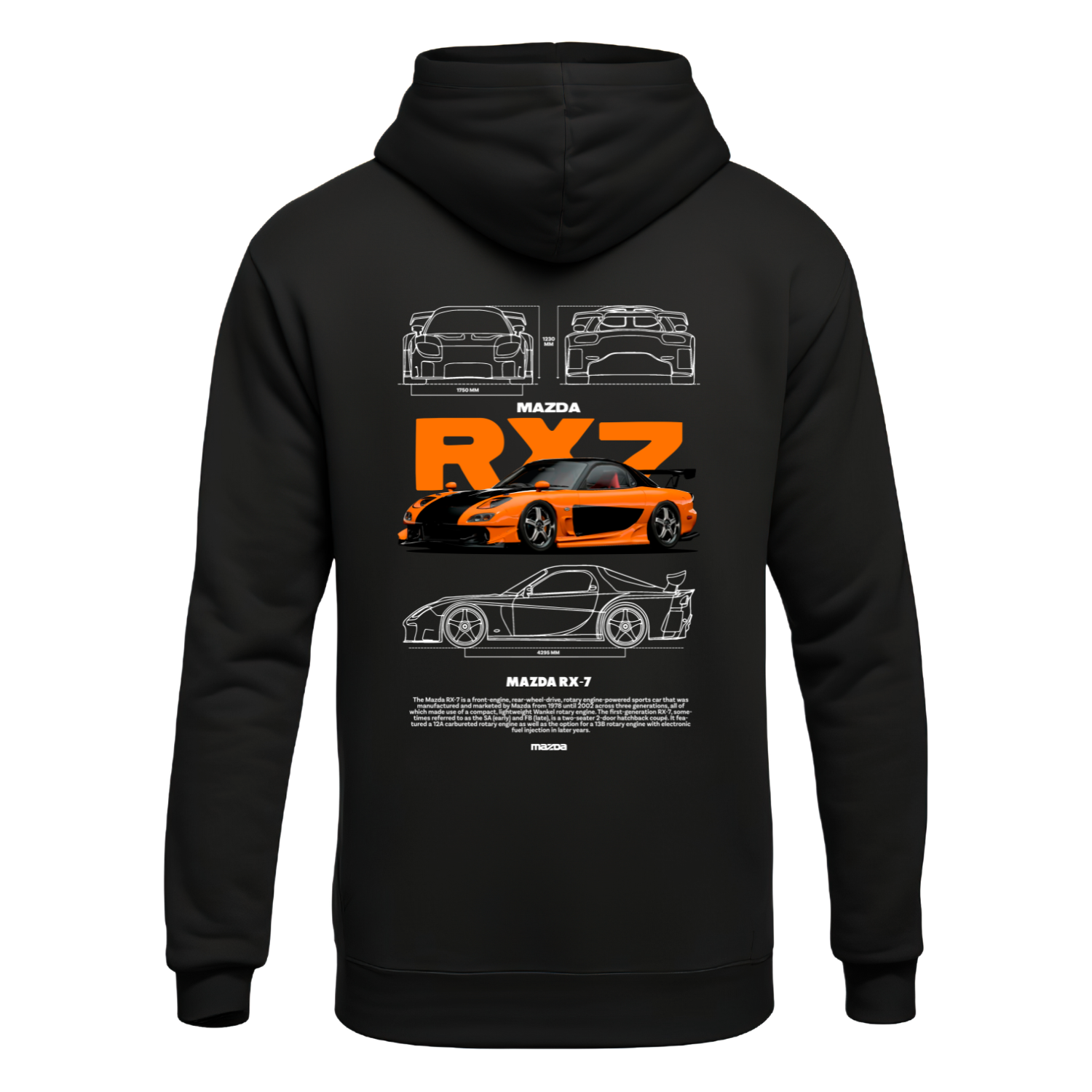 Polerón Mazda RX-7 Veilside Blueprint – Mazda