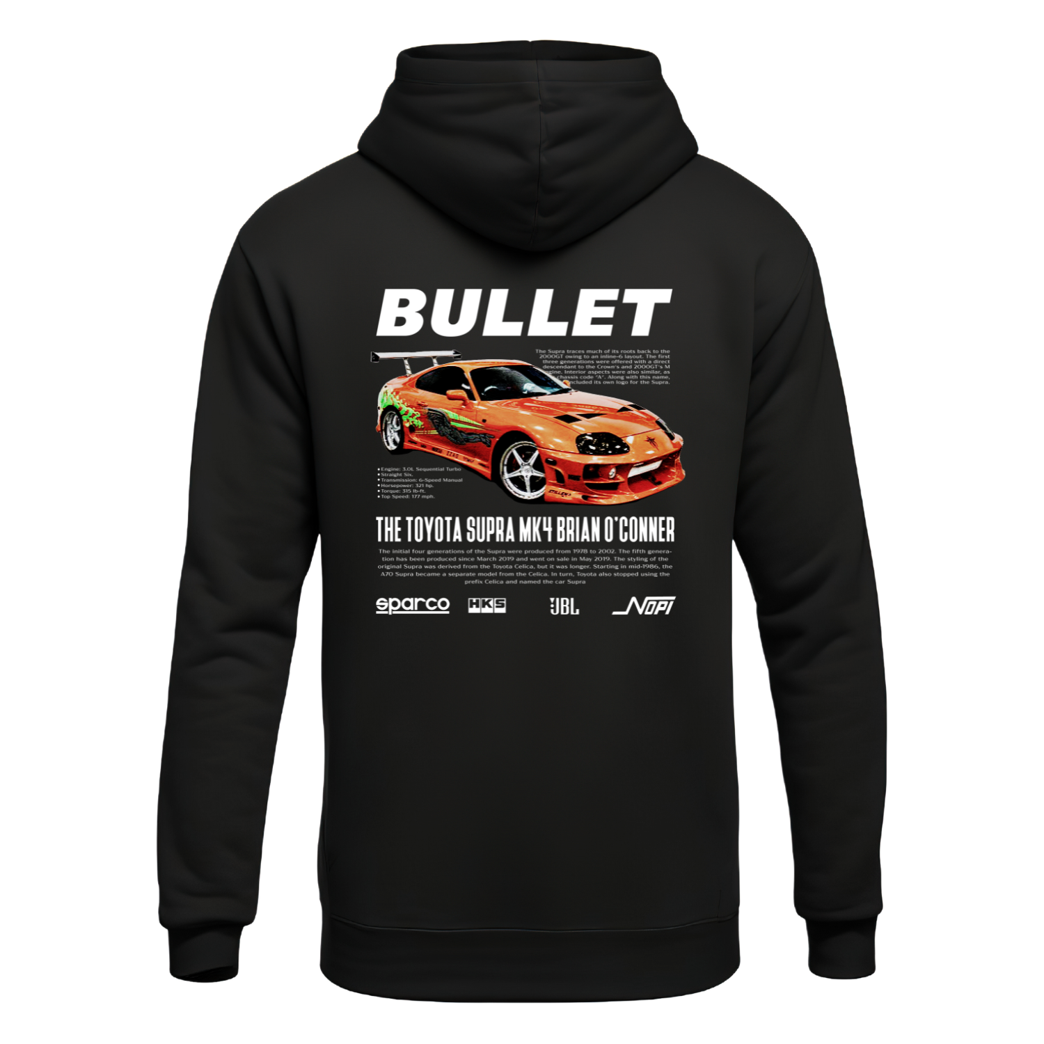 Polerón Bullet Brian O'Conner – Toyota