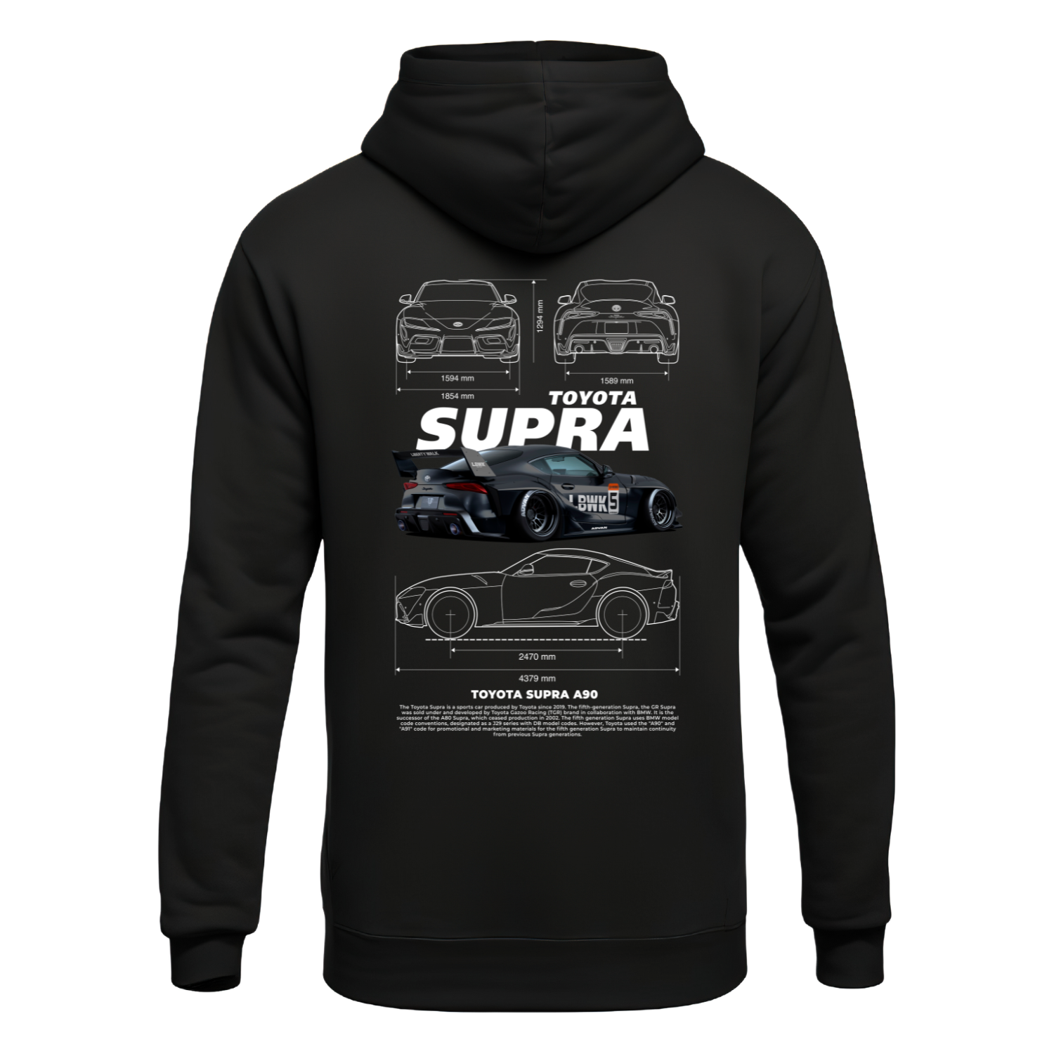 Polerón Toyota Supra A90 – Toyota