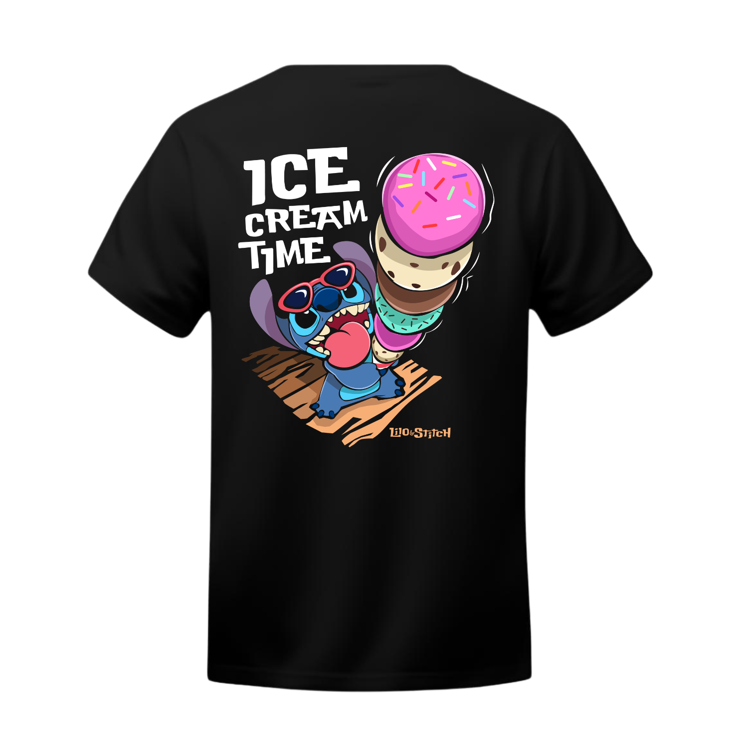 Polera Stitch Ice Cream Time – Lilo & Stitch
