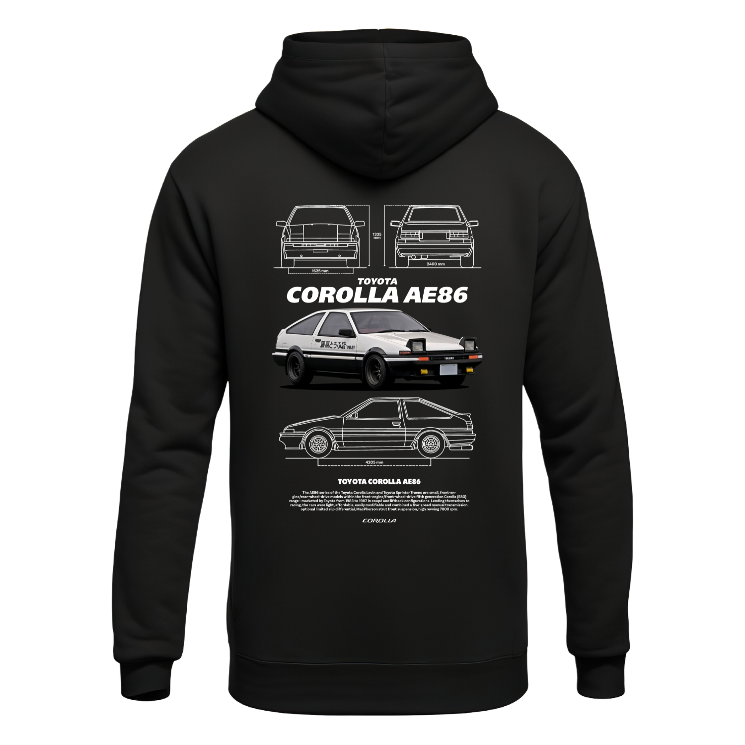 Polerón Corolla AE86 – Toyota