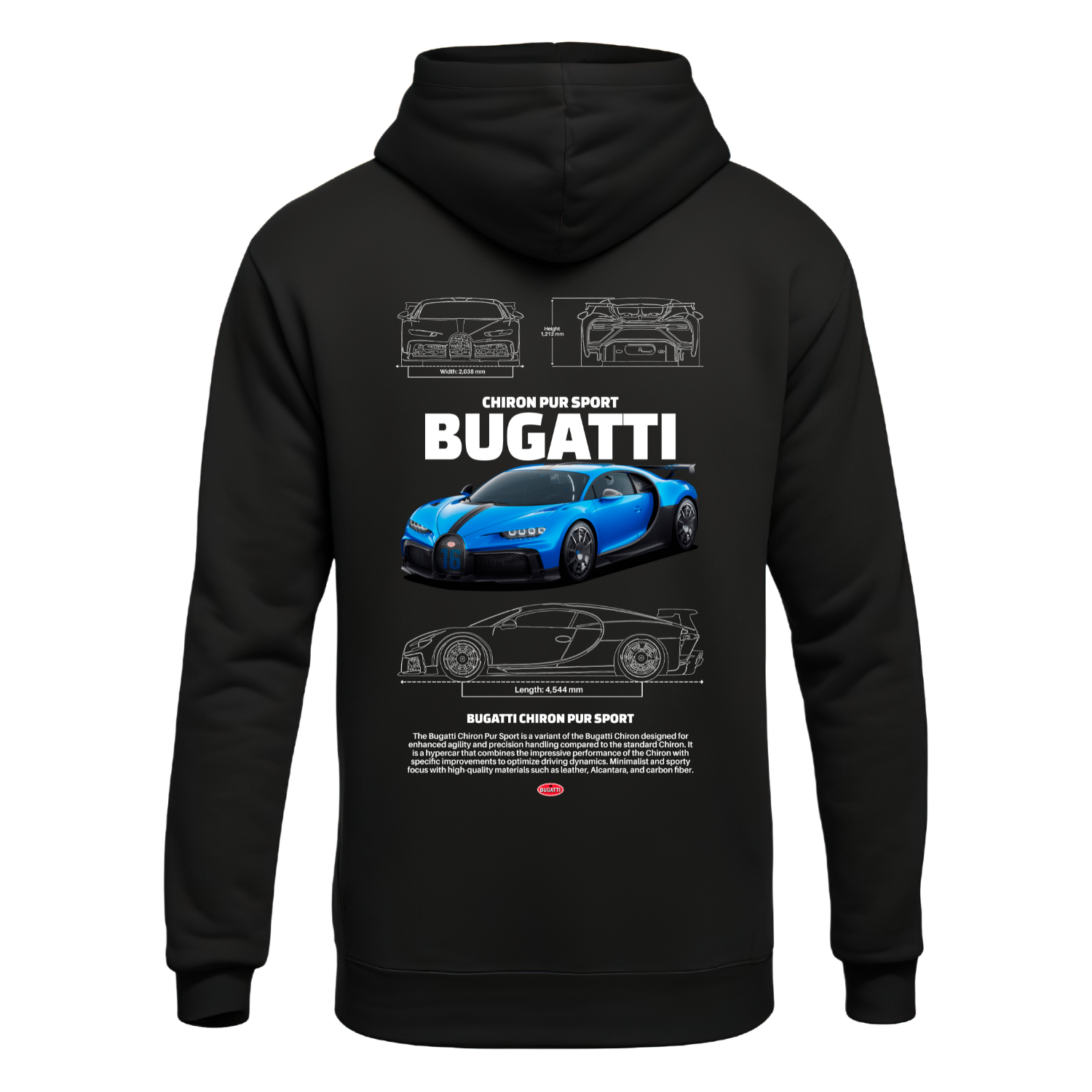 Polerón Chiron Pur Sport – Bugatti