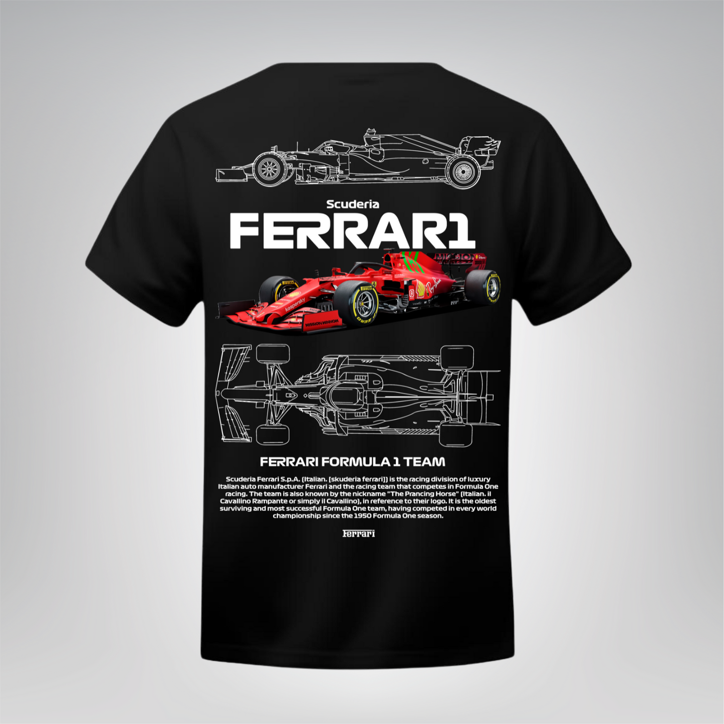 Polera Ferrari F1 – Scuderia Ferrari