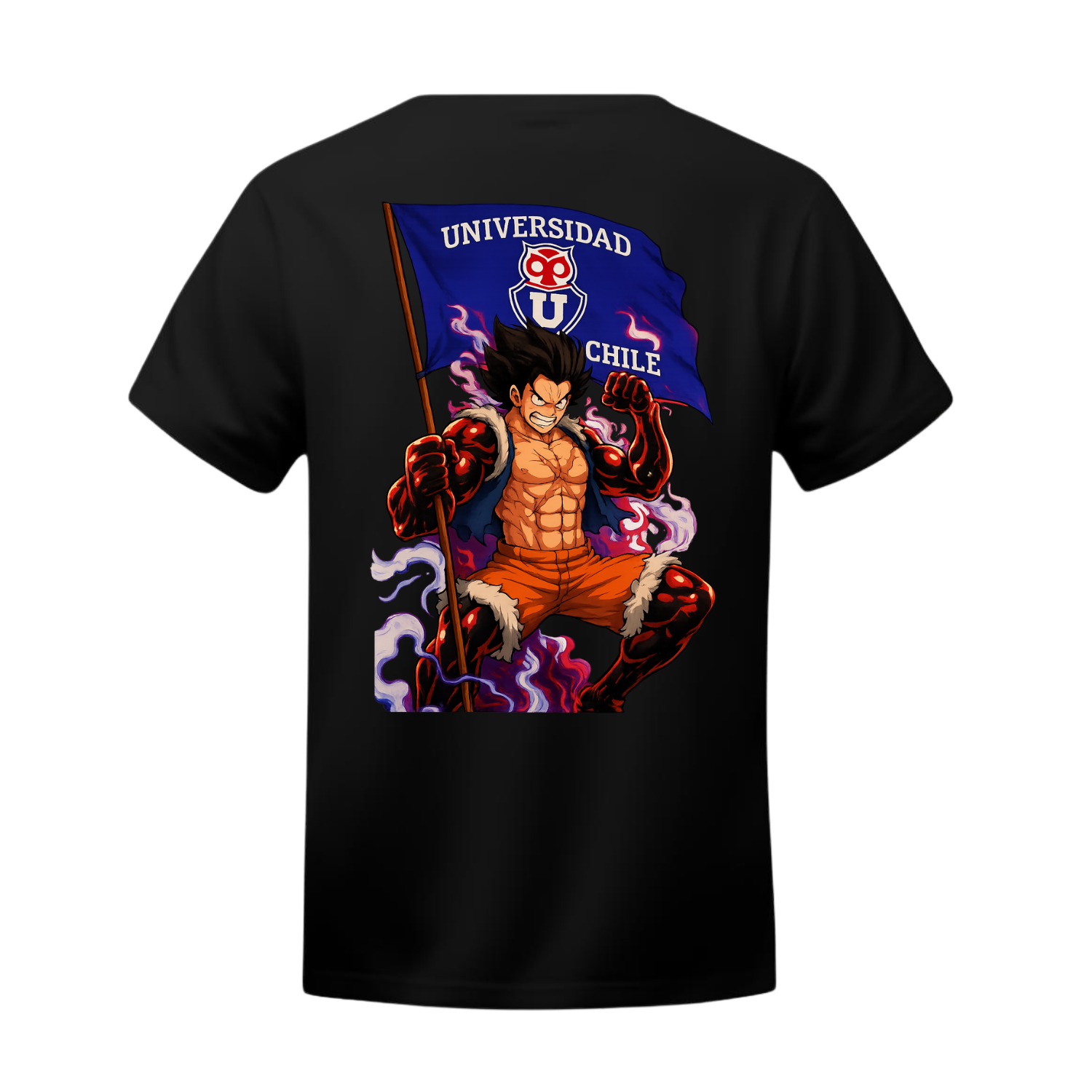 Polera Luffy Gear Fourth – Universidad de Chile