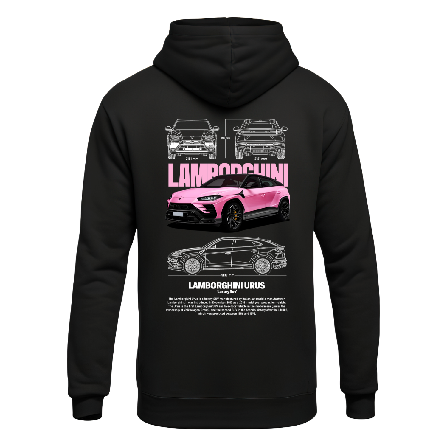 Polerón Lamborghini Urus Pink – Lamborghini