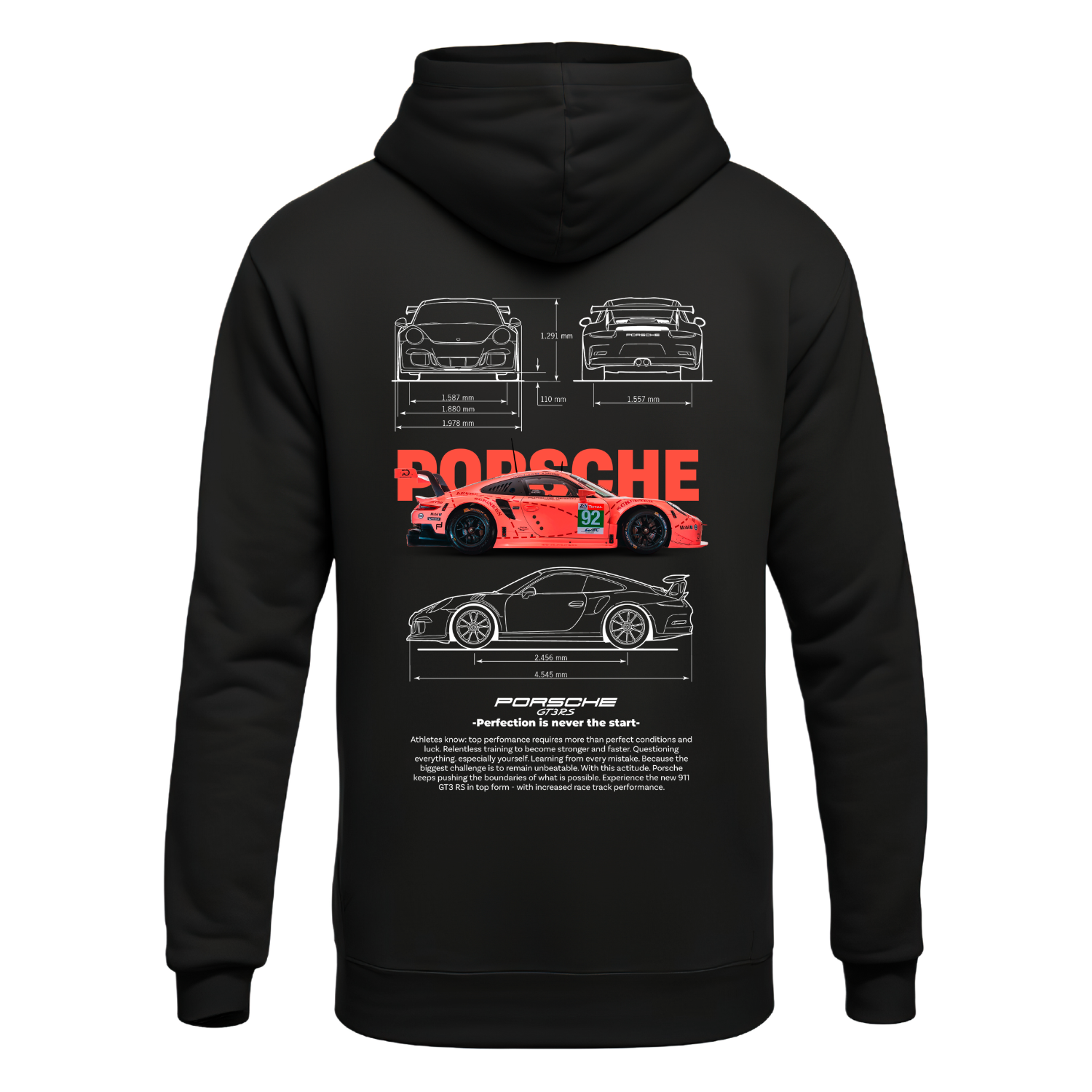 Polerón Porsche 911 GT3 RS Blueprint – Porsche
