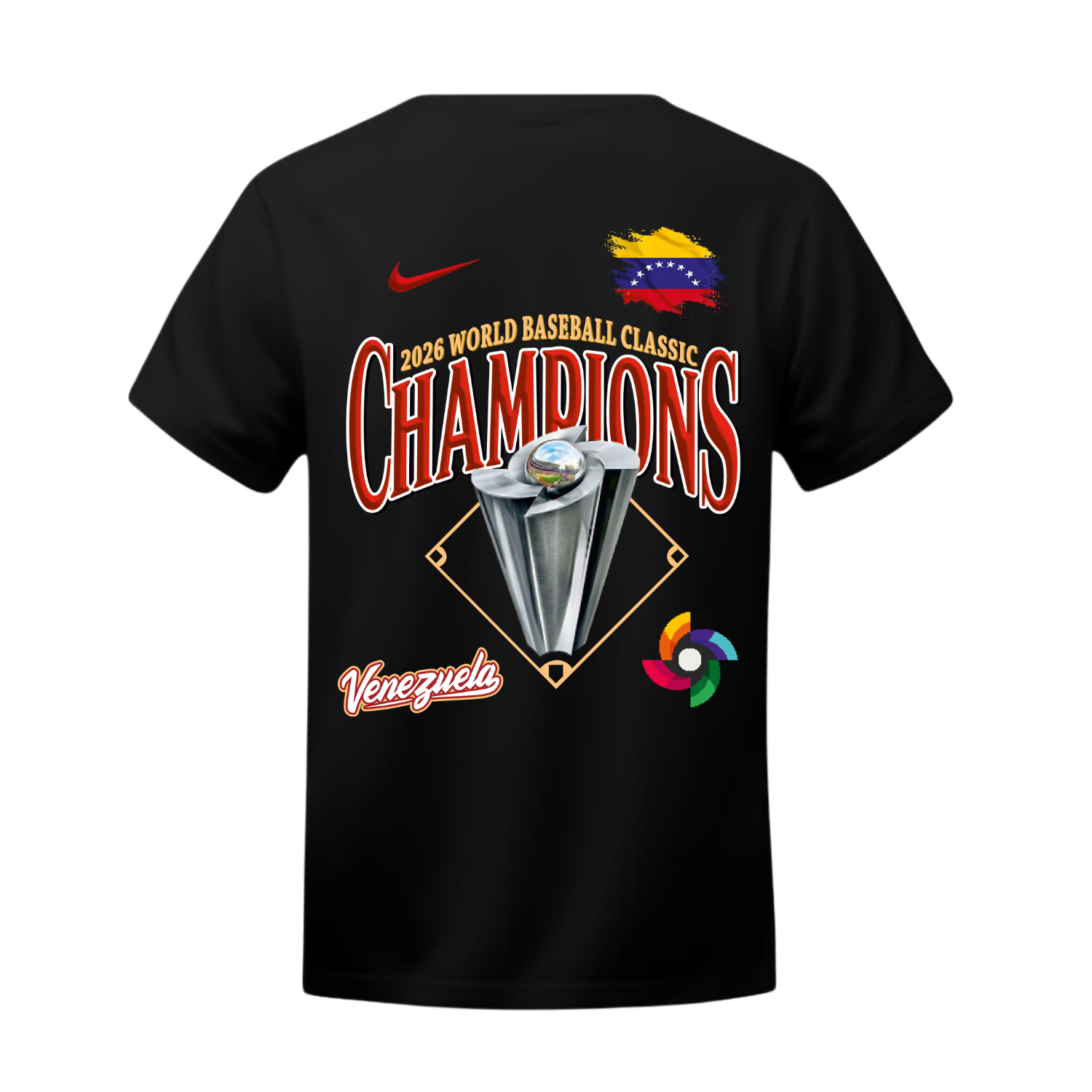 Polera Venezuela Red Champions – World Baseball Classic