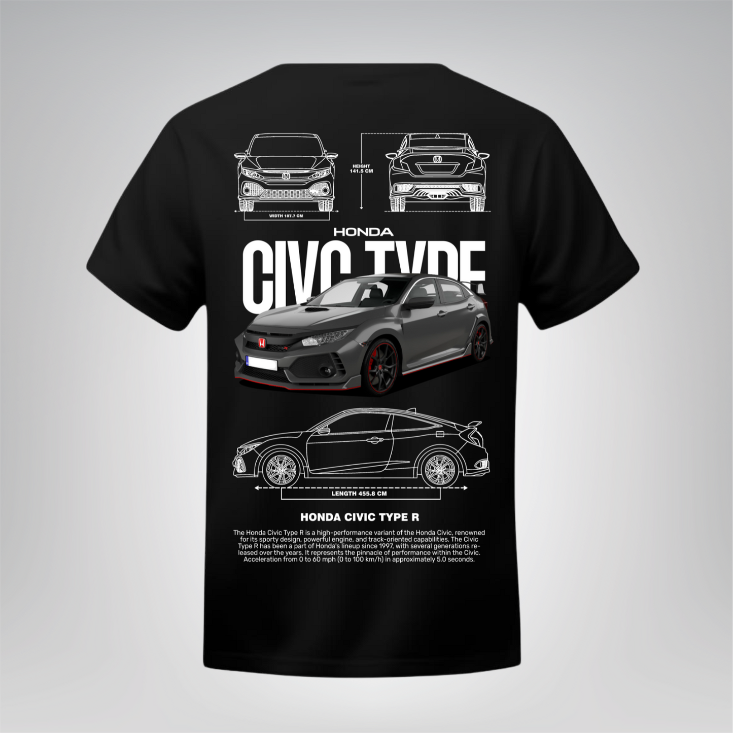Polera Honda Civic Type R – JDM Legend
