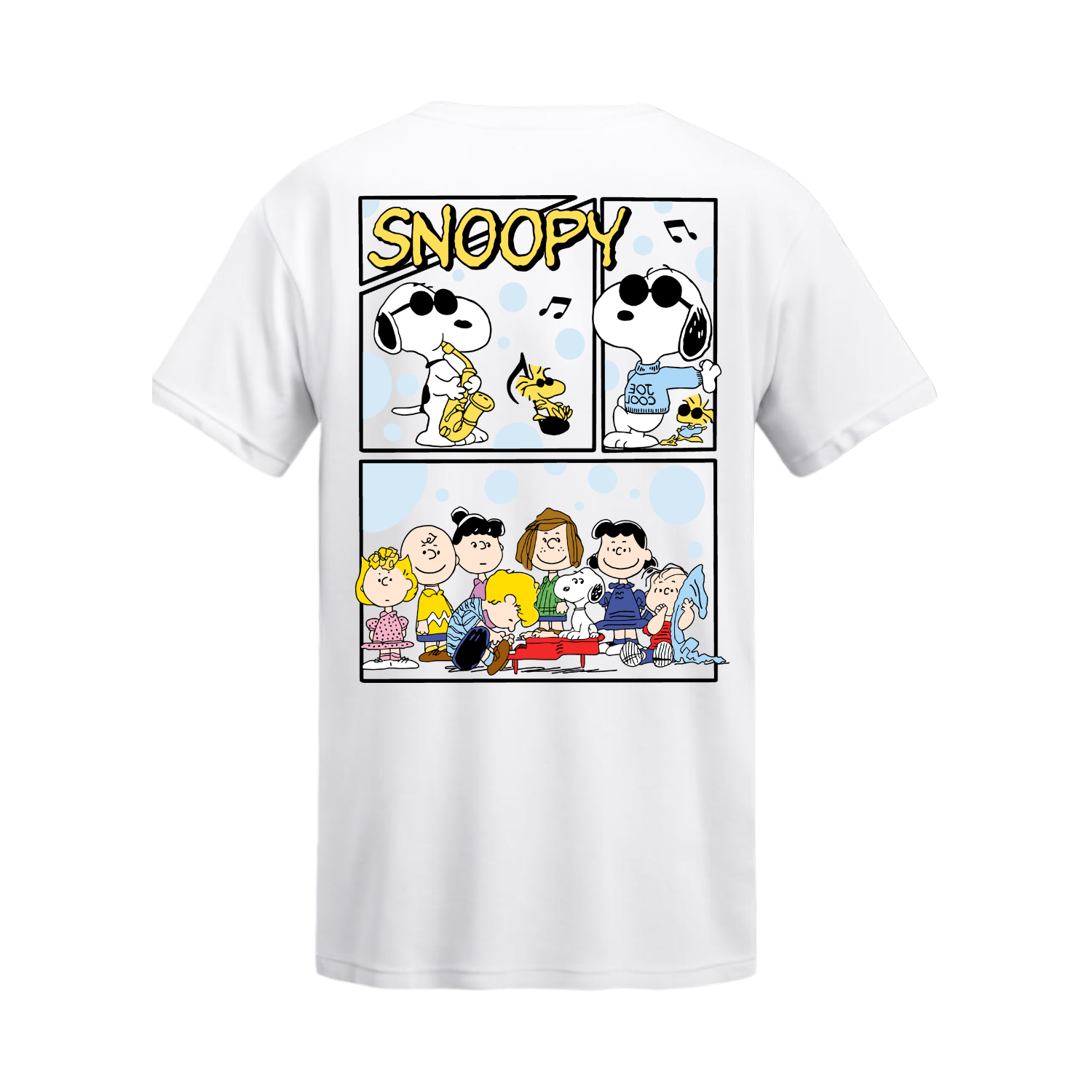 Polera Peanuts Jazz & Friends Snoopy – Peanuts