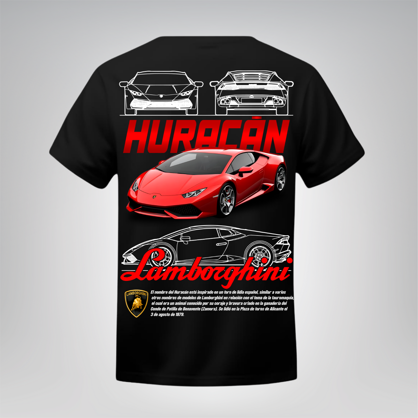Polera Huracán – Lamborghini