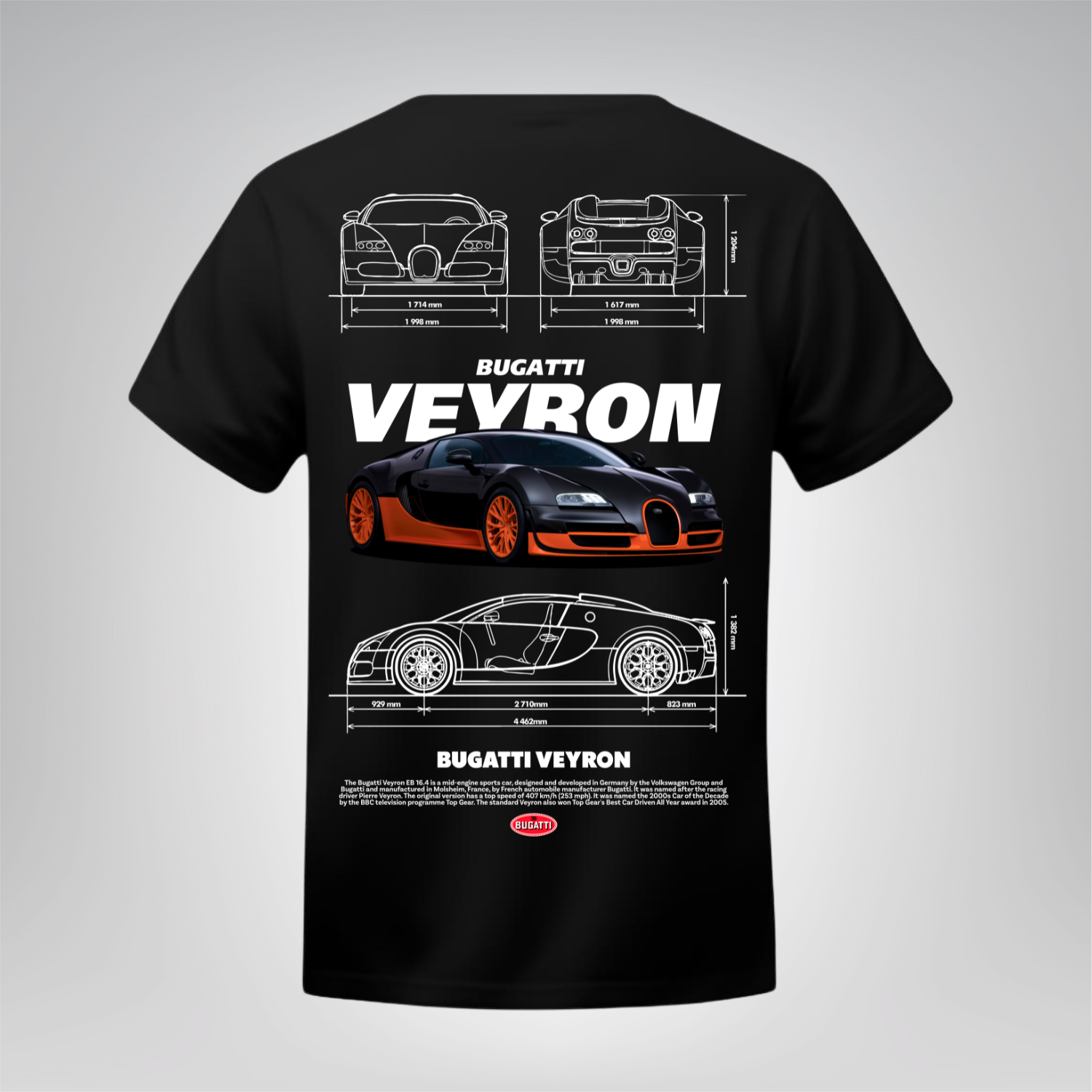 Polera Veyron – Bugatti