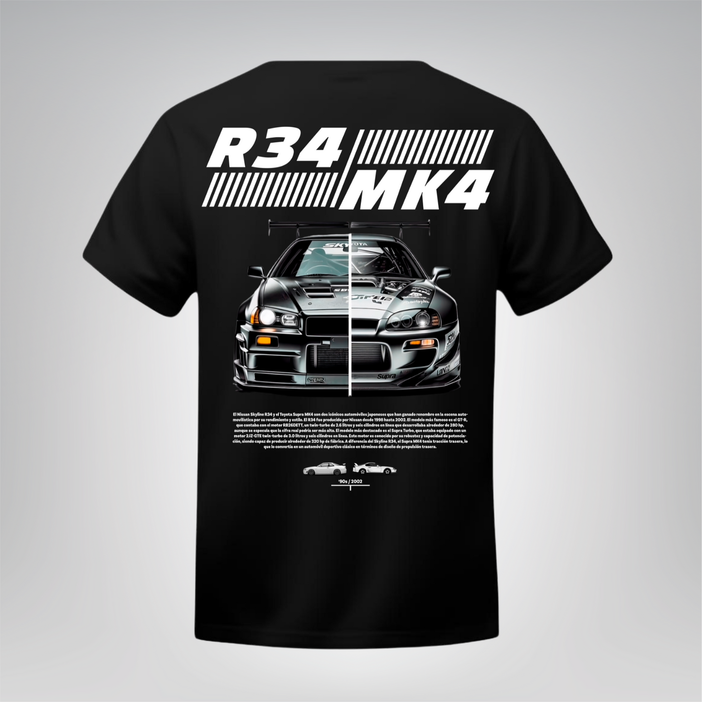 Polera R34 vs MK4 – JDM Legends