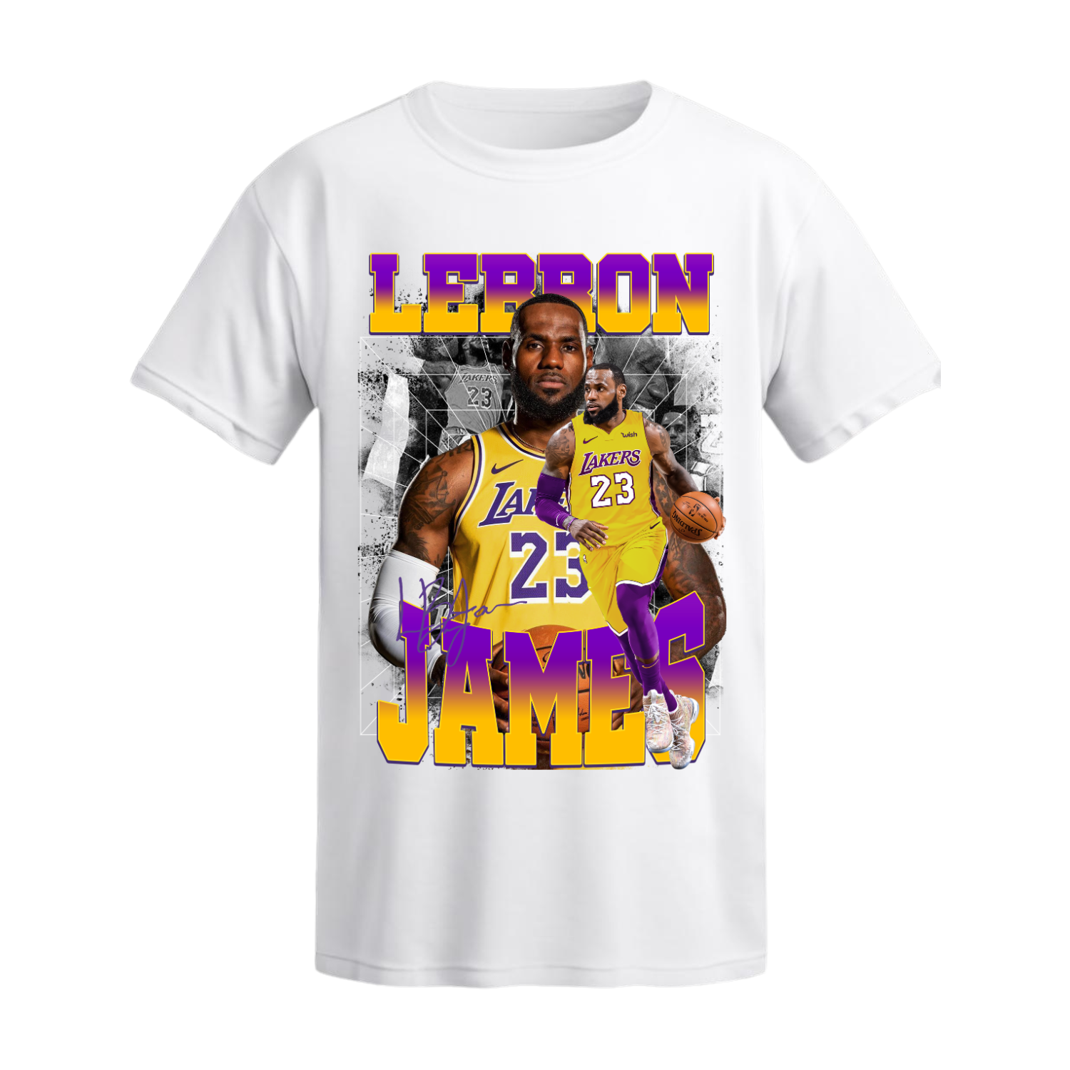 Polera LeBron James "The King" – NBA