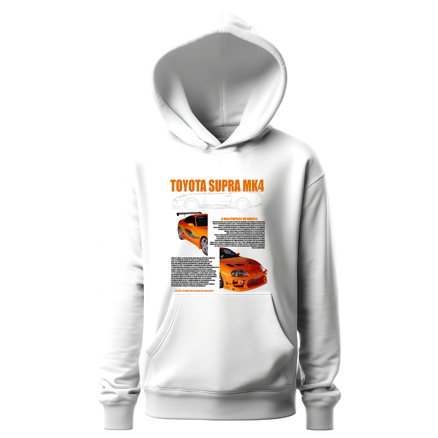 Polerón Supra MK4 Orange – Toyota