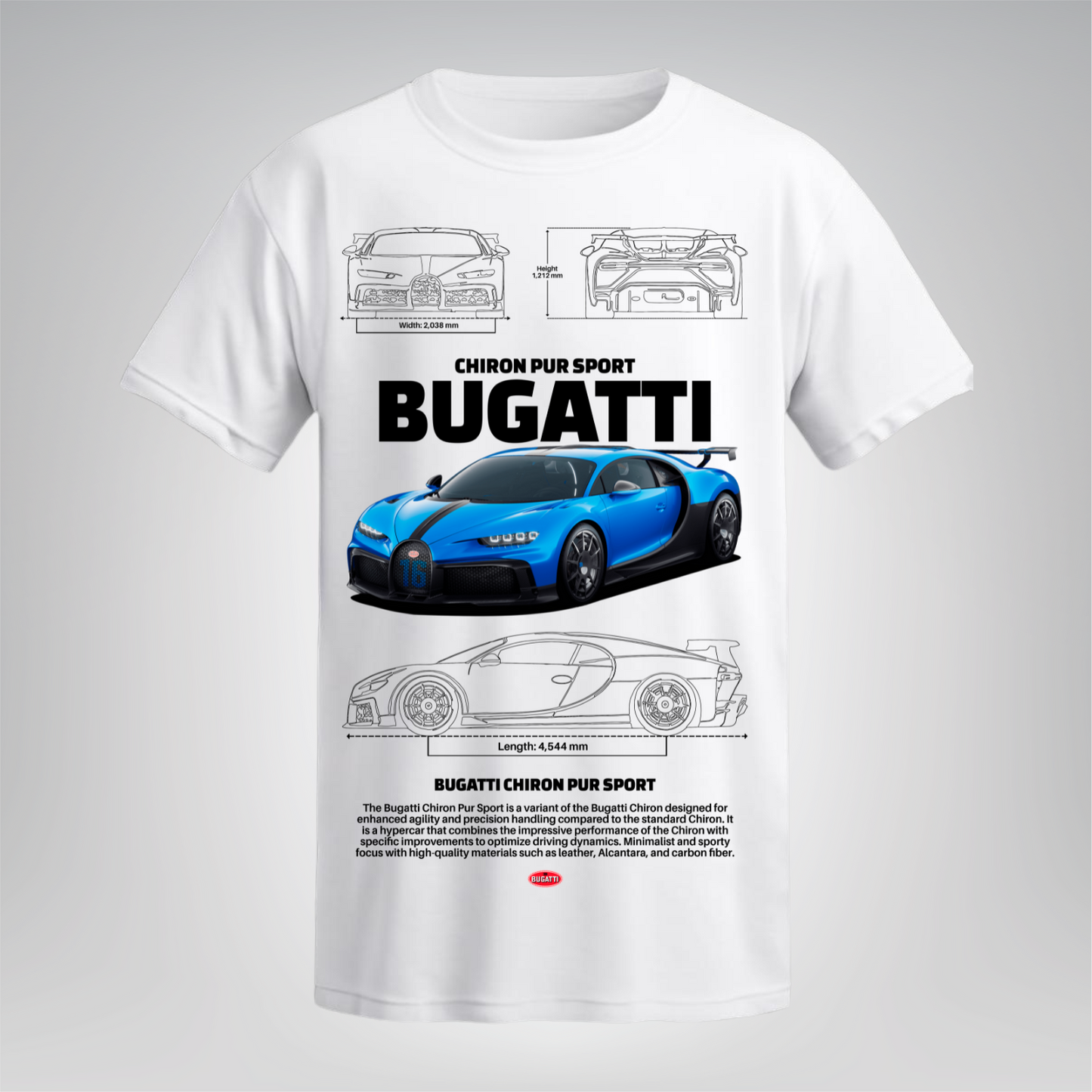 Polera Chiron Pur Sport – Bugatti