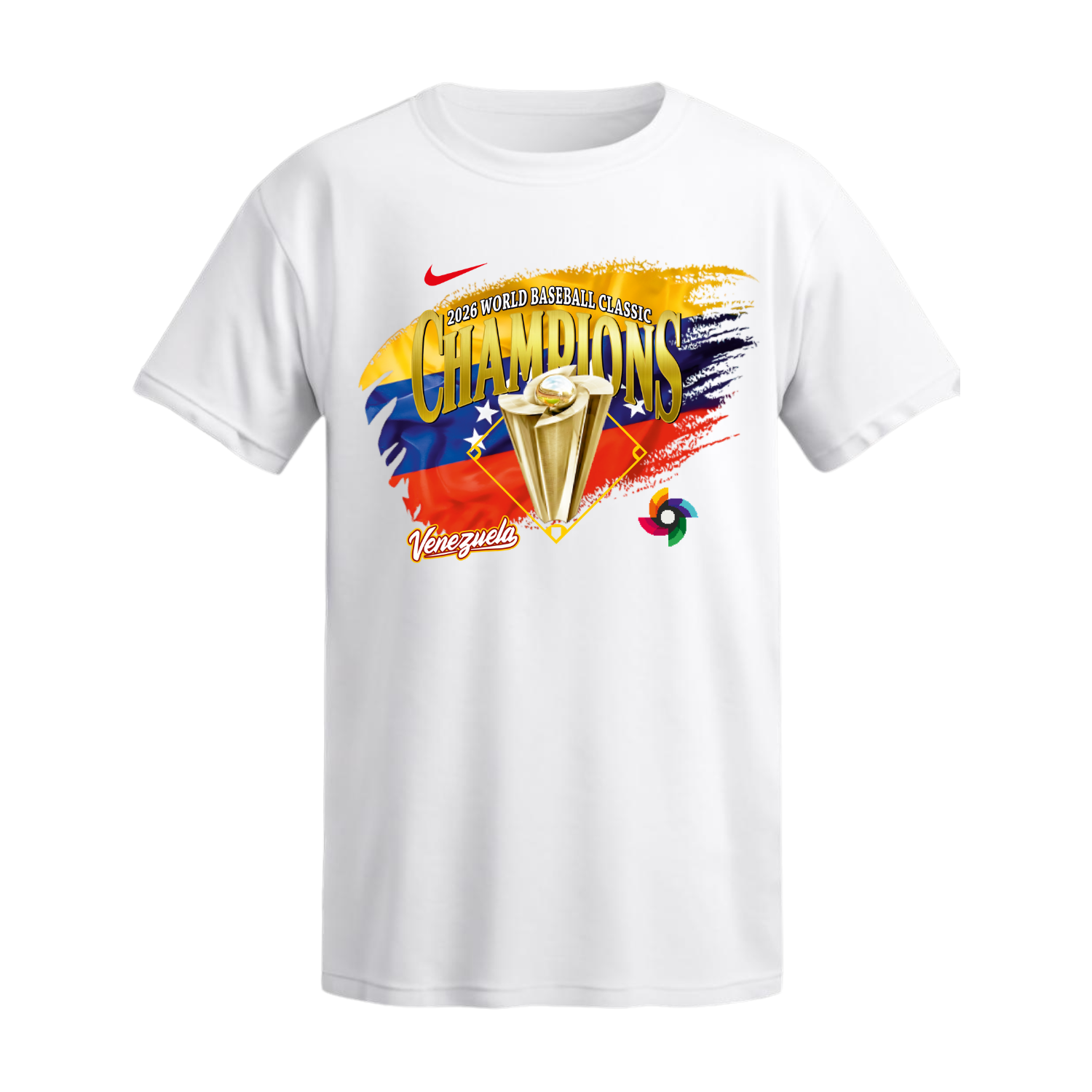 Polera Venezuela Campeón 2026 – World Baseball Classic