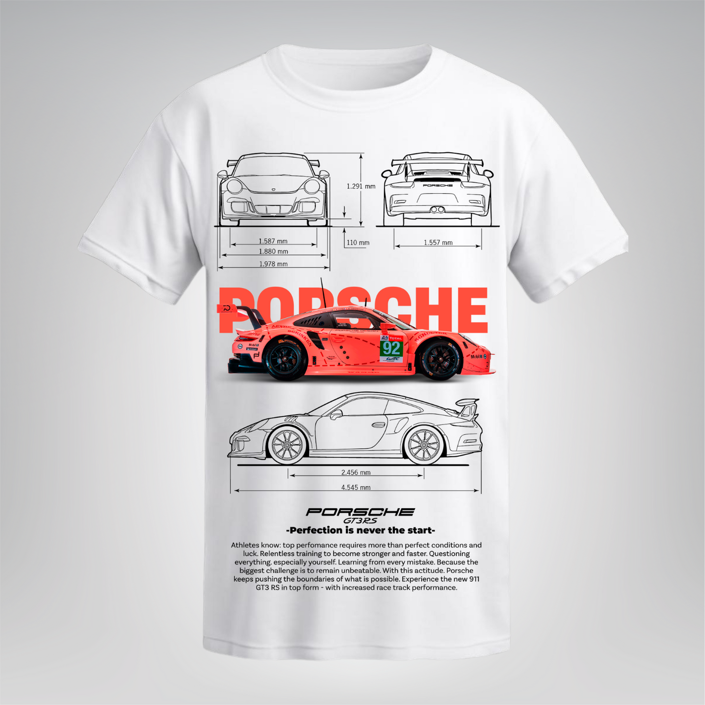 Polera Porsche 911 GT3 RS – Racing Edition