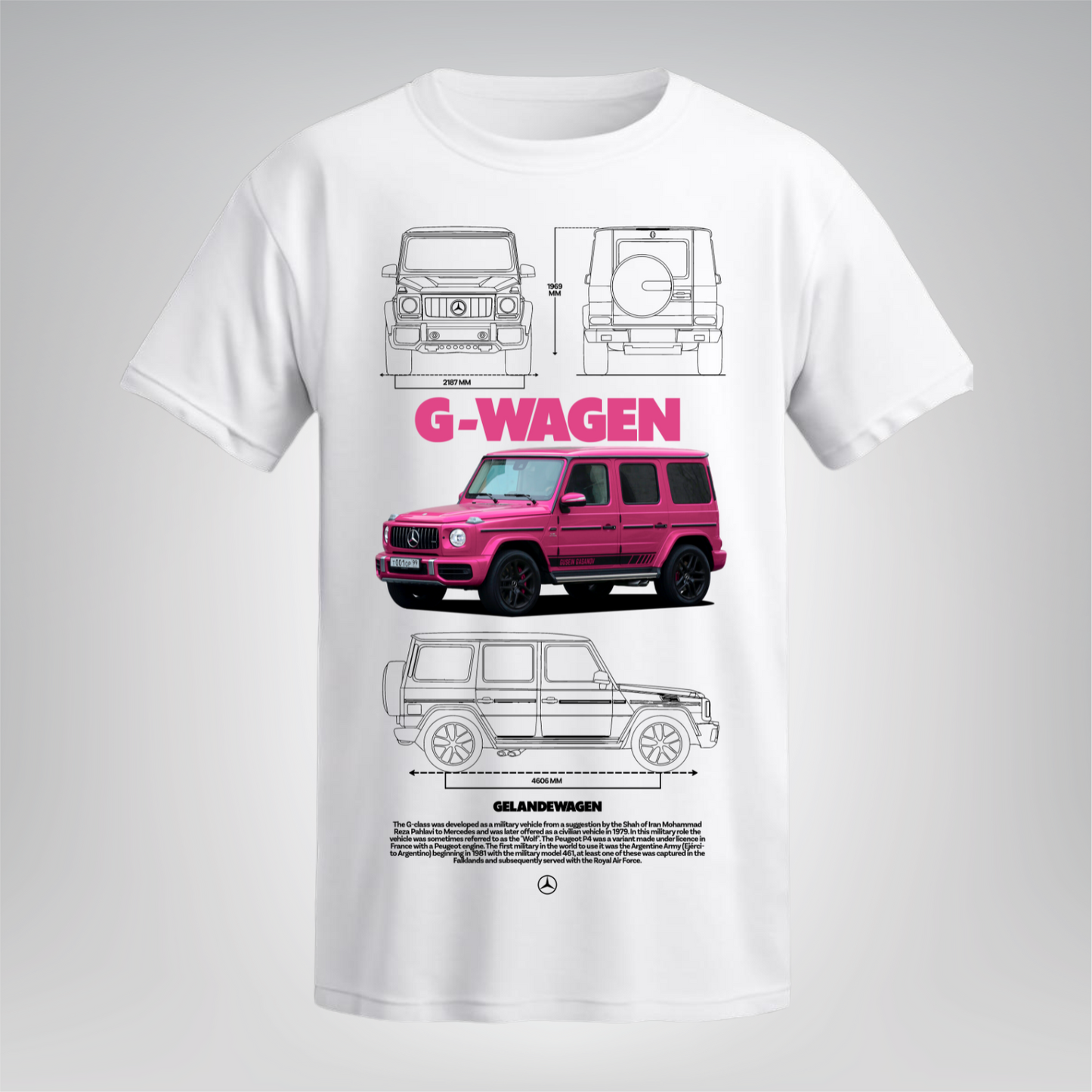 Polera G-Wagen Rosa – Mercedes-Benz