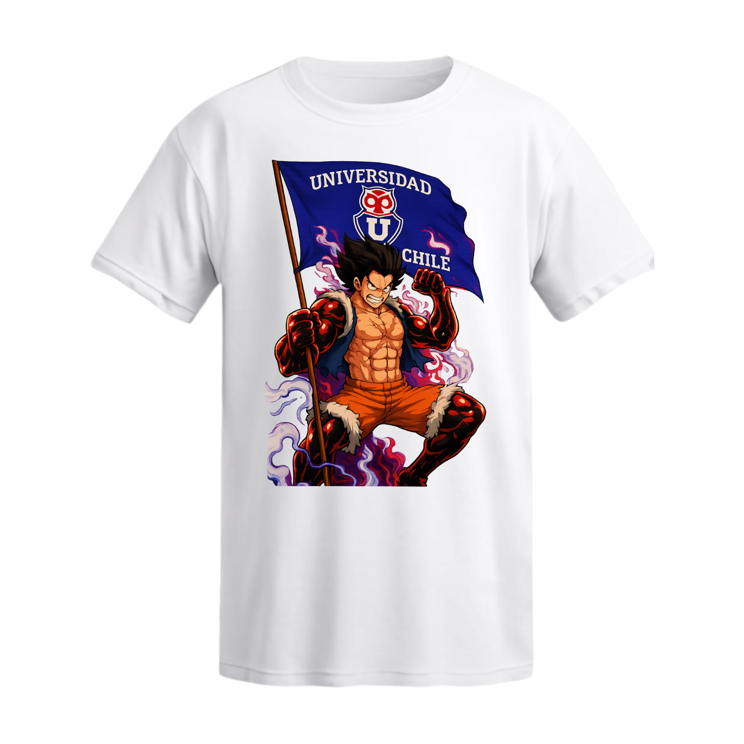 Polera Luffy Gear Fourth – Universidad de Chile