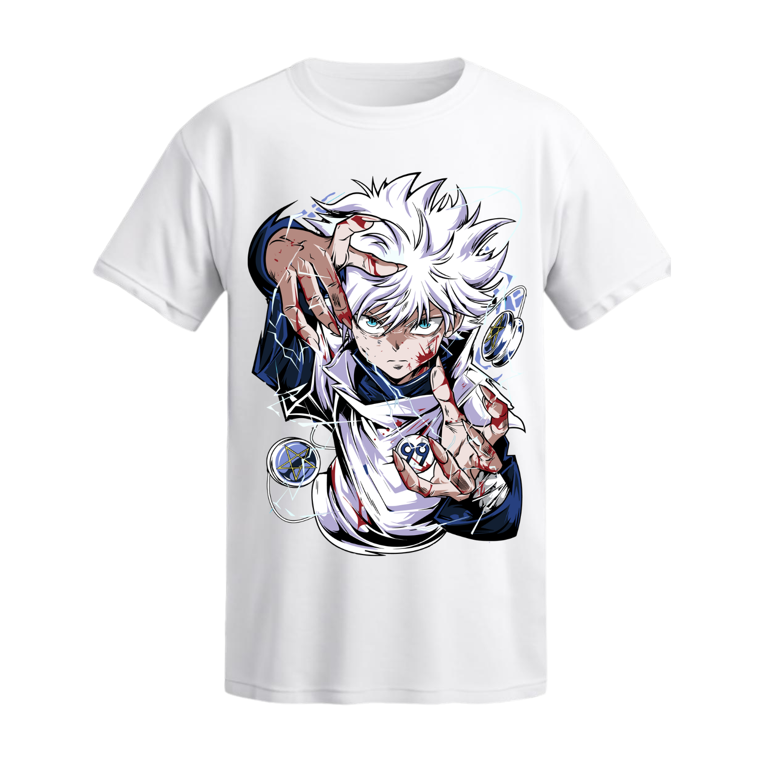 Polera Killua Instinto Zoldyck – Hunter x Hunter