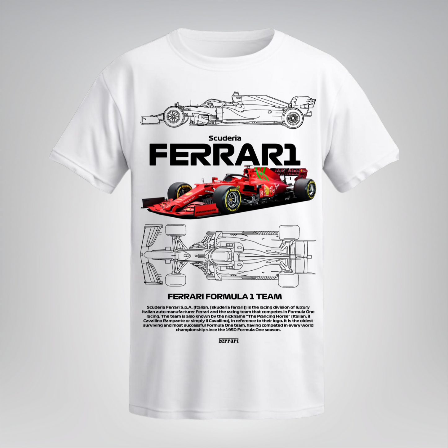 Polera Ferrari F1 – Scuderia Ferrari
