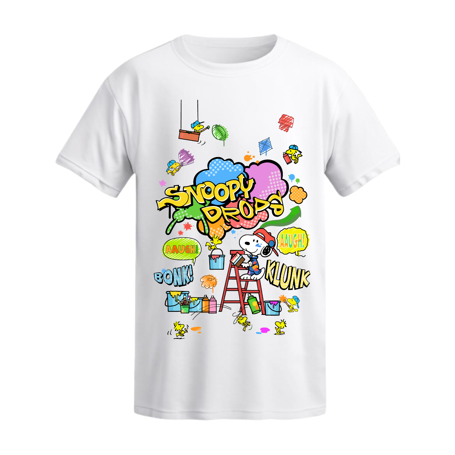 Polera Snoopy Drops Graffiti – Peanuts